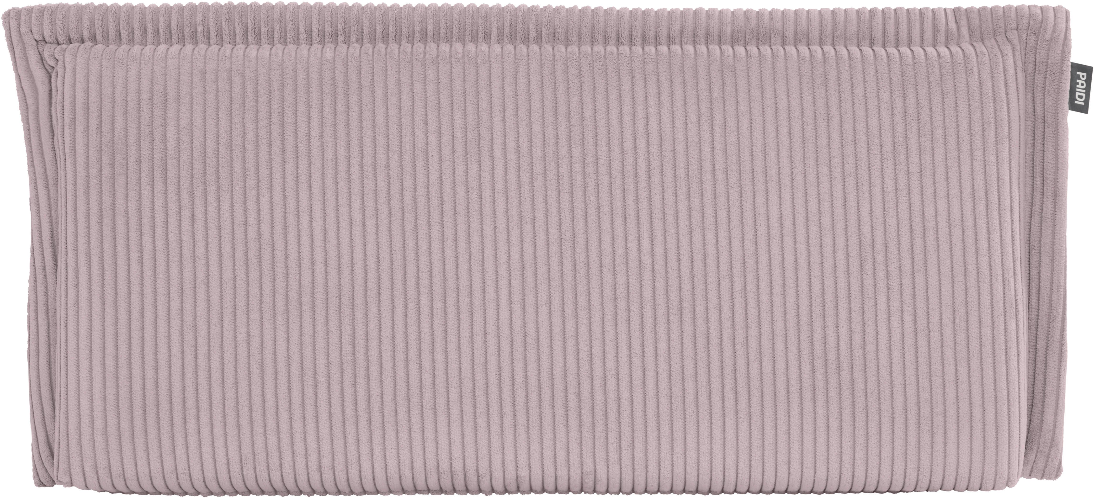 PAIDI Rückenkissen Cord in verschiedenen Ausführungen, Relaxkissen, 90/120/140 cm Breite, Rückenlehne für Bett und Sofa, abnehmbarer und waschbarer Bezug