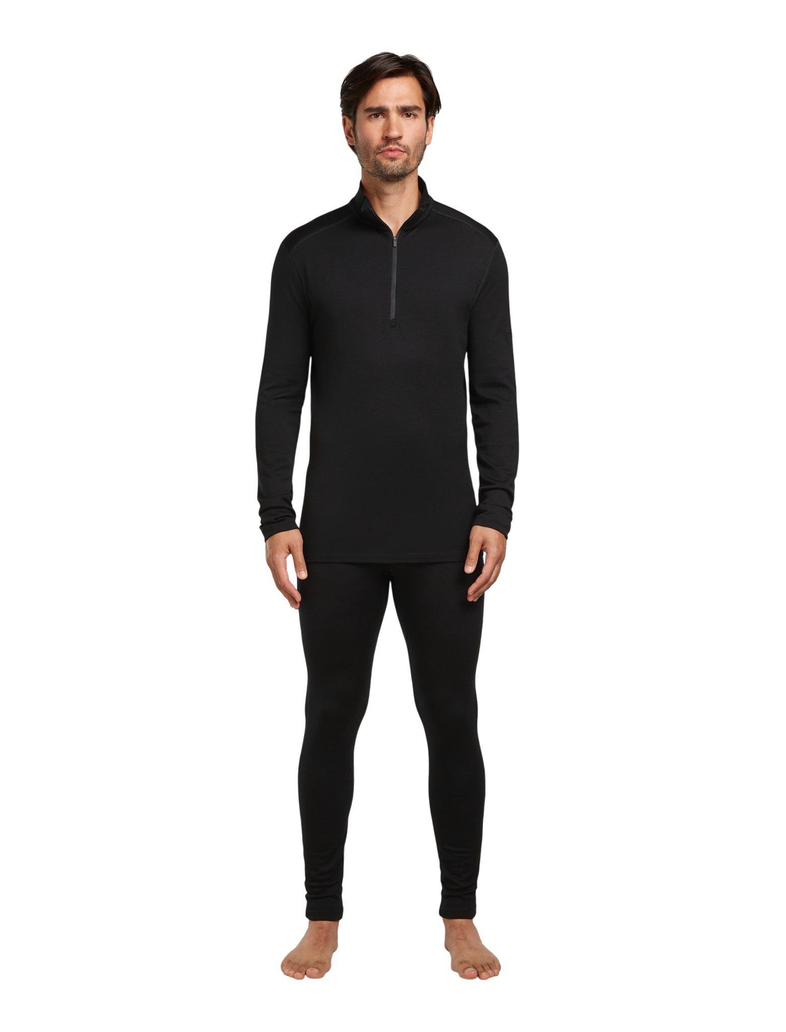 Icebreaker Langarmshirt Unterwäsche 260 Tech Half-Zip - Merinowolle, enganliegend - 2024