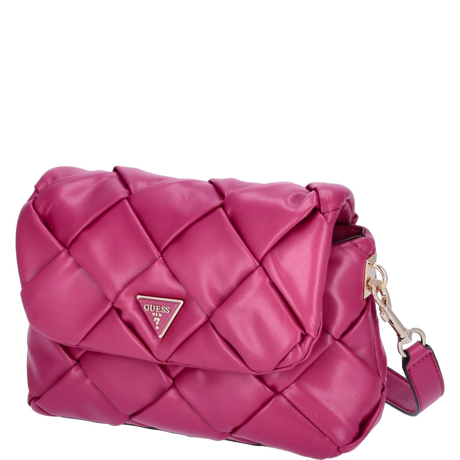 Umhängetasche GUESS Damen Schultertasche Zaina Boysenberry
