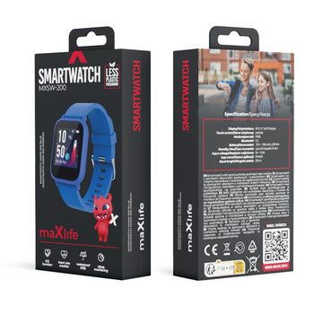 MaXlife Smartwatch für Kinder IP68 Wasserfest mit 3 intrigierten Spiele Smartwatch