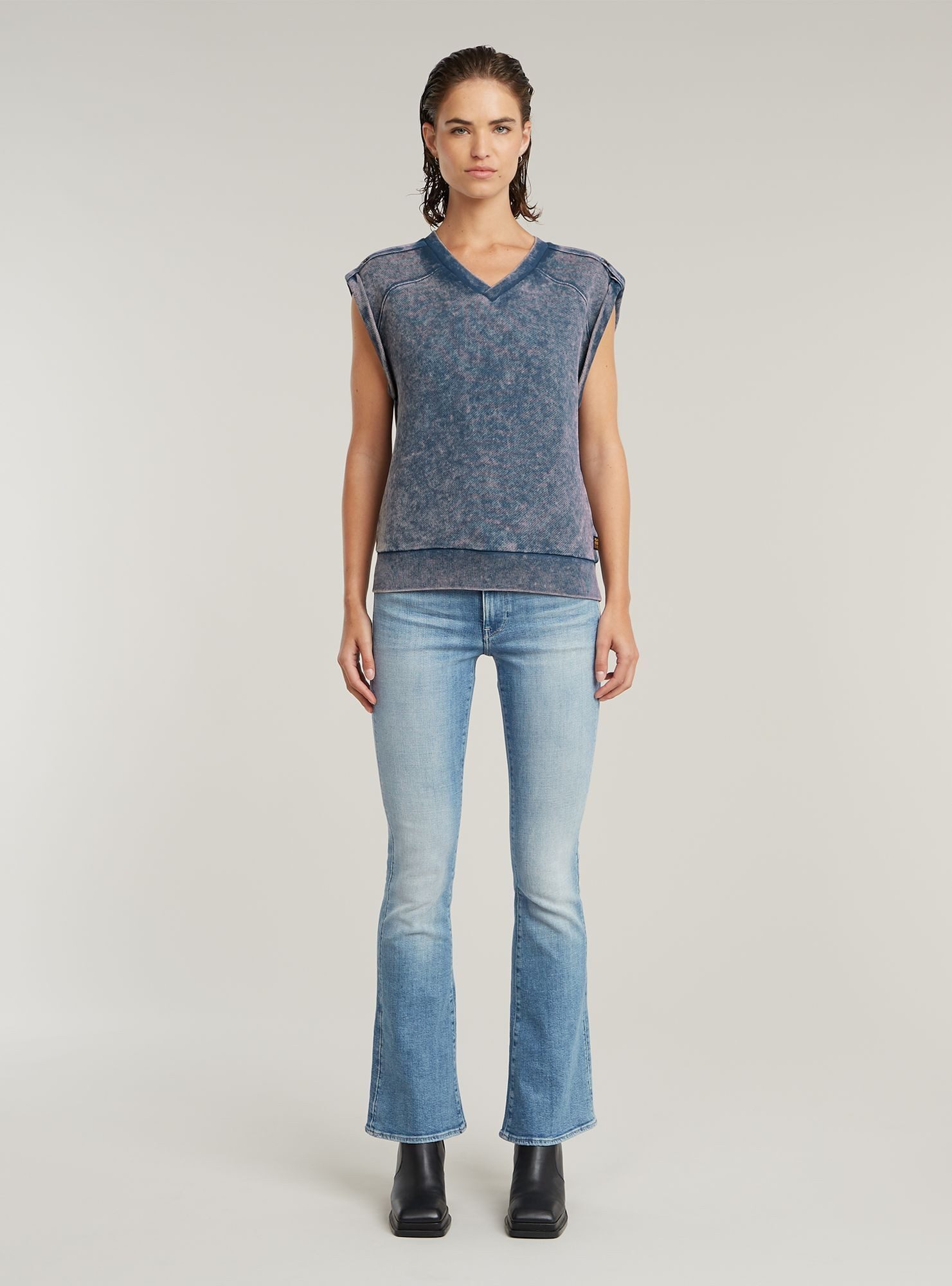 G-STAR Longpullover Washed Sweater