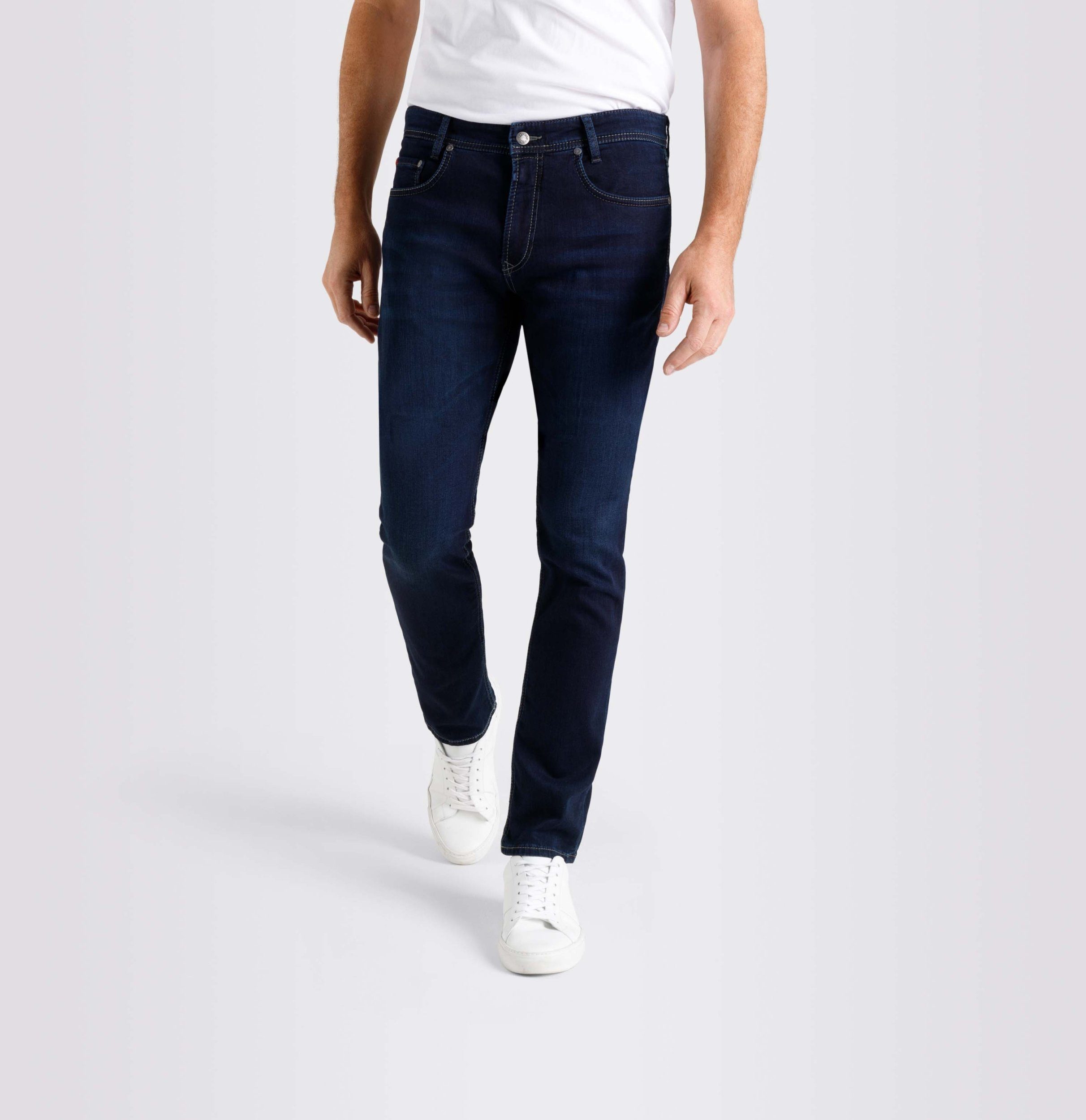 5-Pocket-Jeans MAC JEANS - Jog'n Jeans, Light Sweat Denim Dunkelblau