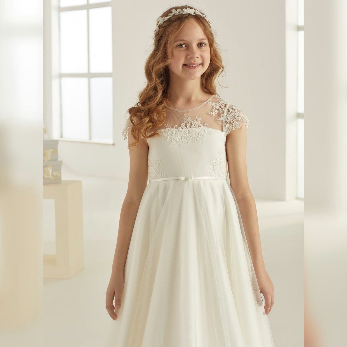Bride Now! Partykleid Kommunionkleid Blumenmädchenkleid ME1200