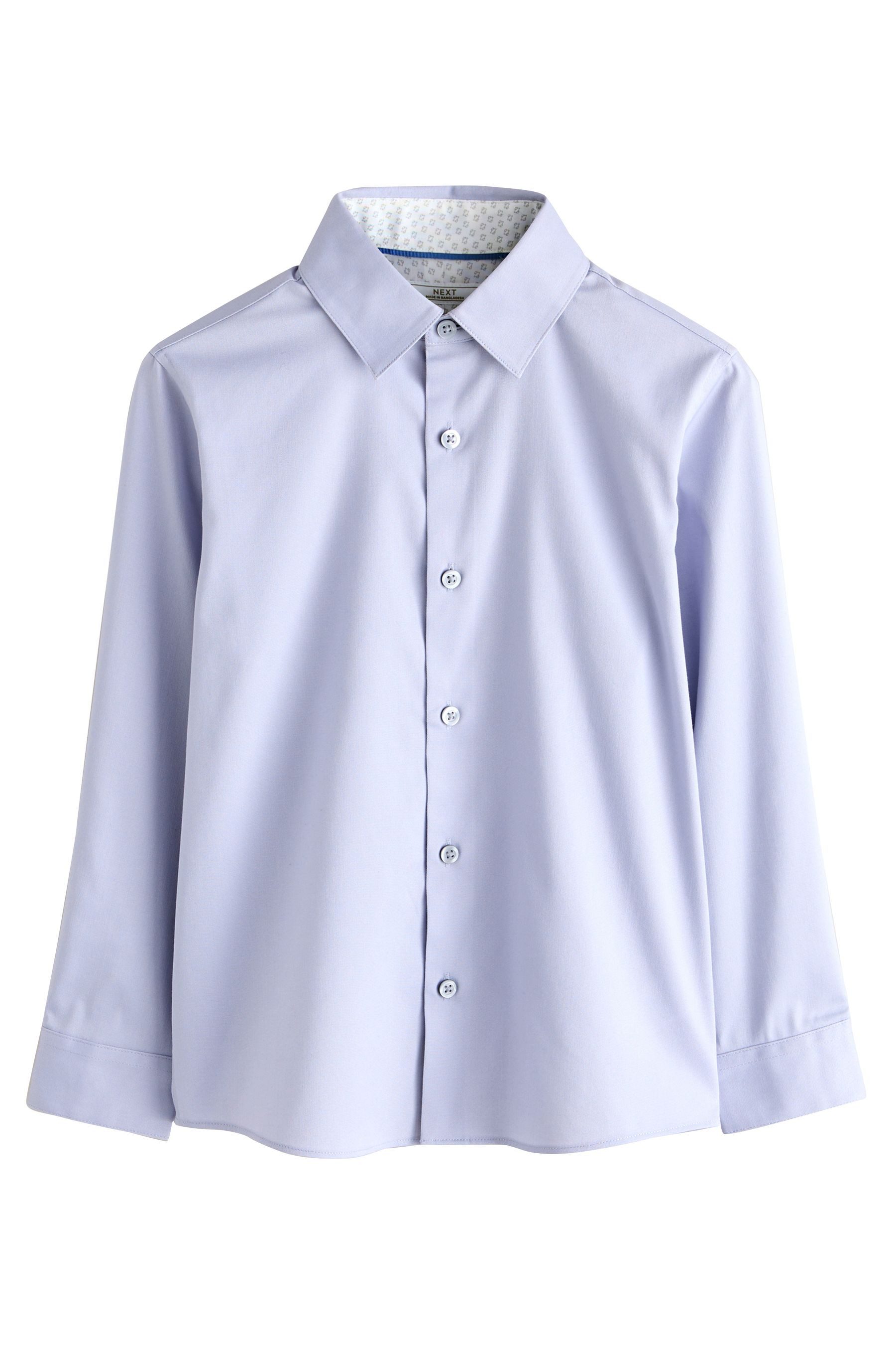 Next Langarmhemd Langarmhemd mit elegantem Besatz (1-tlg)