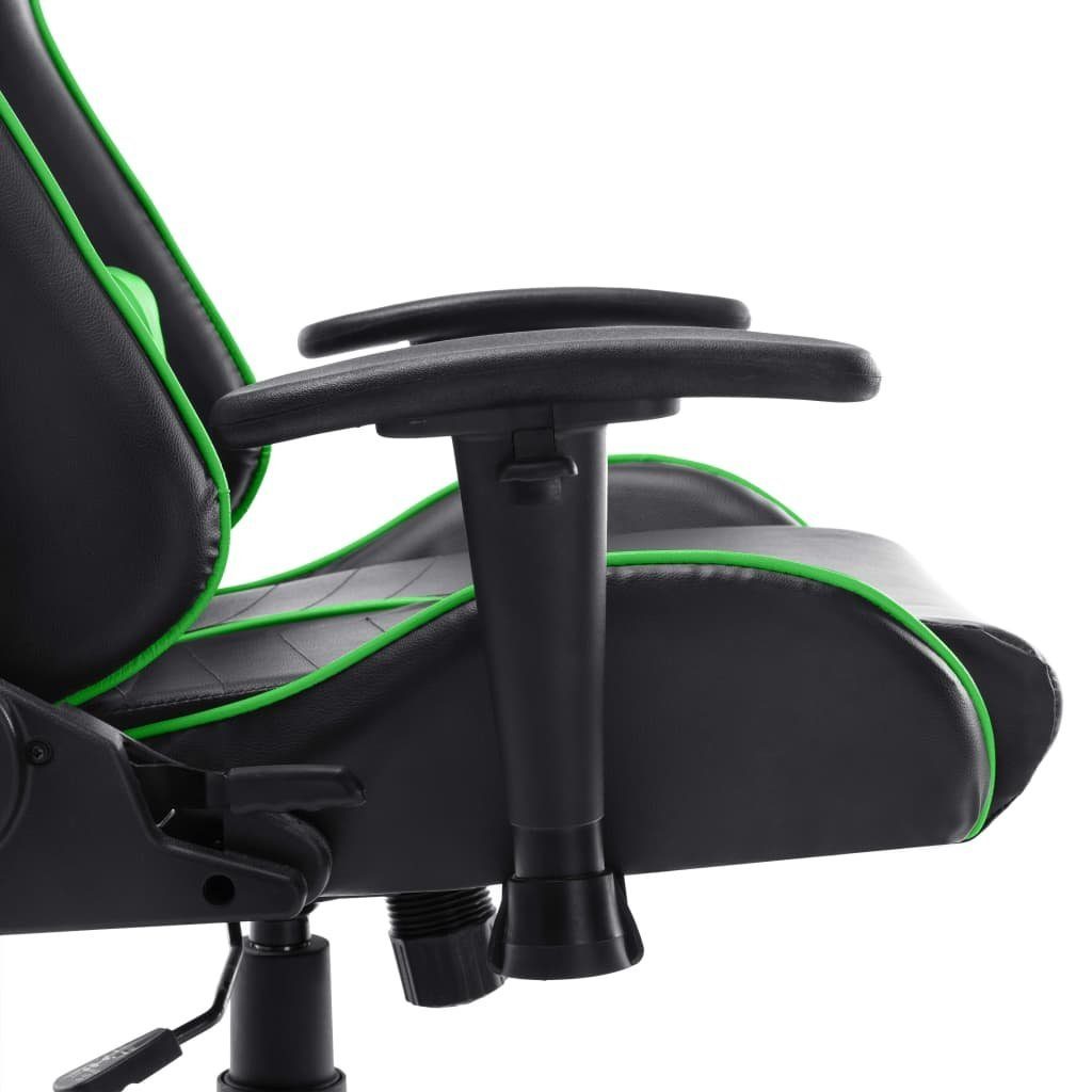 vidaXL Gaming-Stuhl Gaming-Stuhl (1 und Schwarz Kunstleder St) grün und und Grün Schwarz Schwarz | grün
