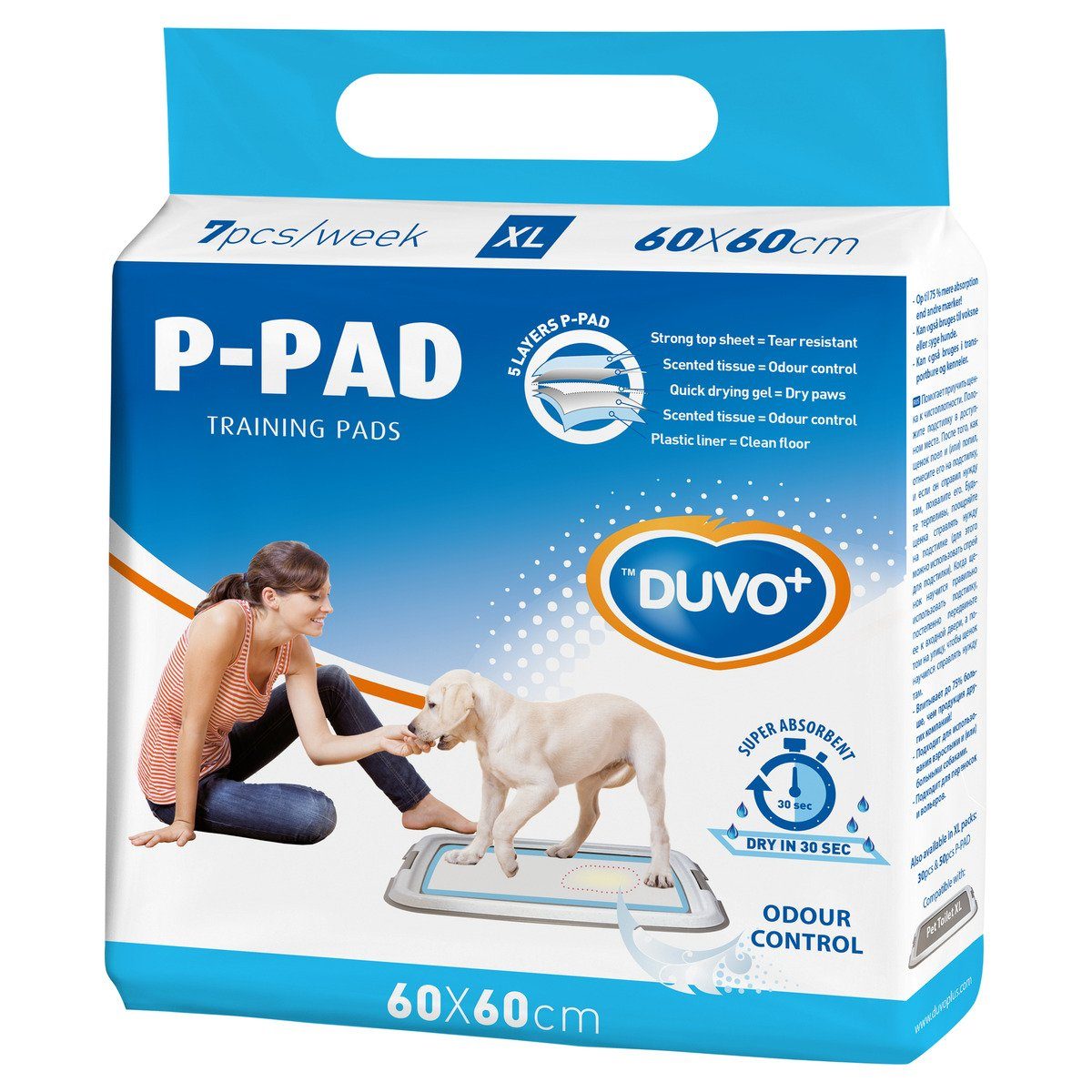 Hundetoilette Welpenunterlagen P-Pad X-Large