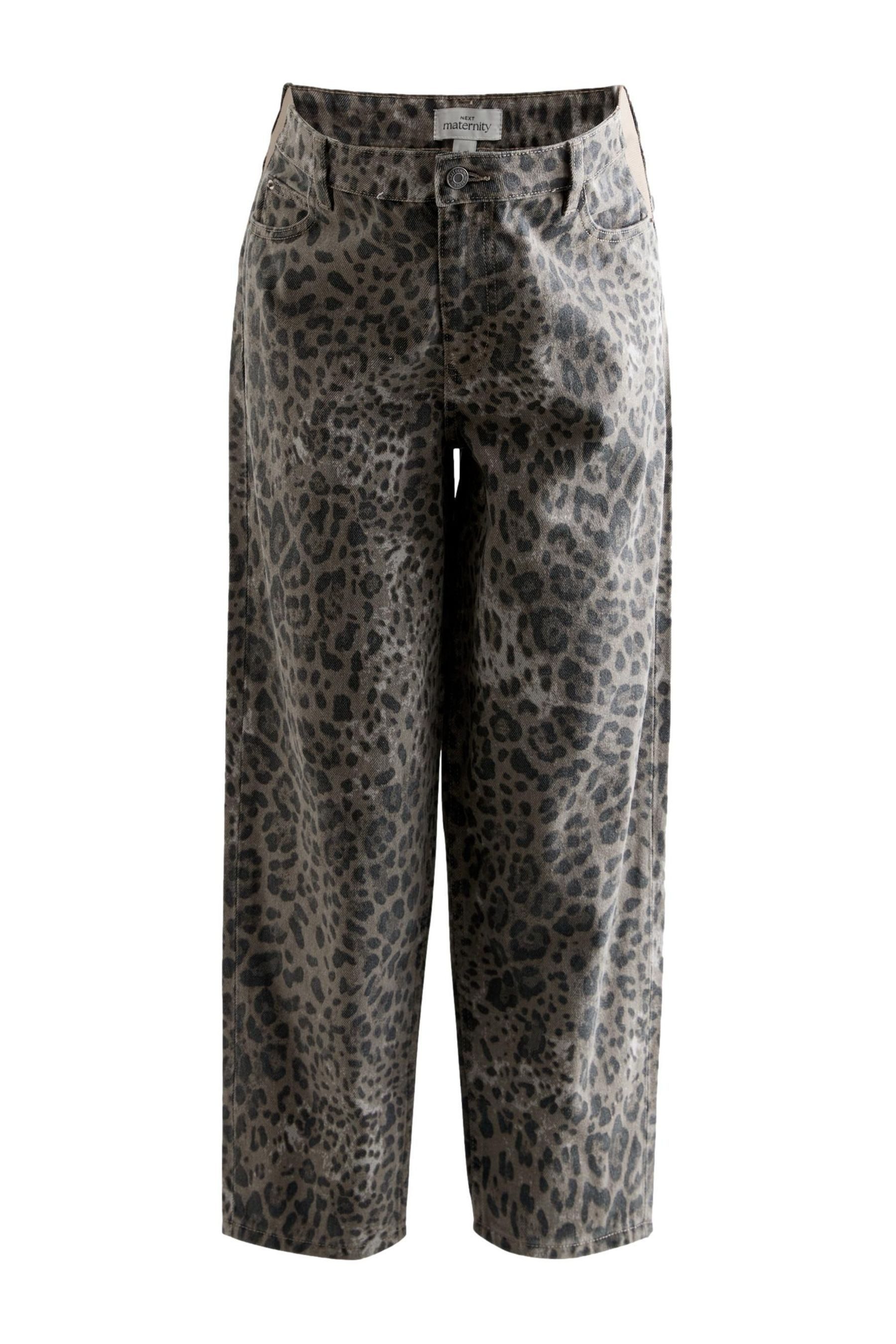 Next Weite Jeans Denim-Jeans mit Barrel-Bein, Umstandsmode (1-tlg)