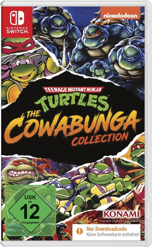 Teenage Mutant Ninja Turtles - Cowabunga Collection (Code in a Box) Nintendo Switch
