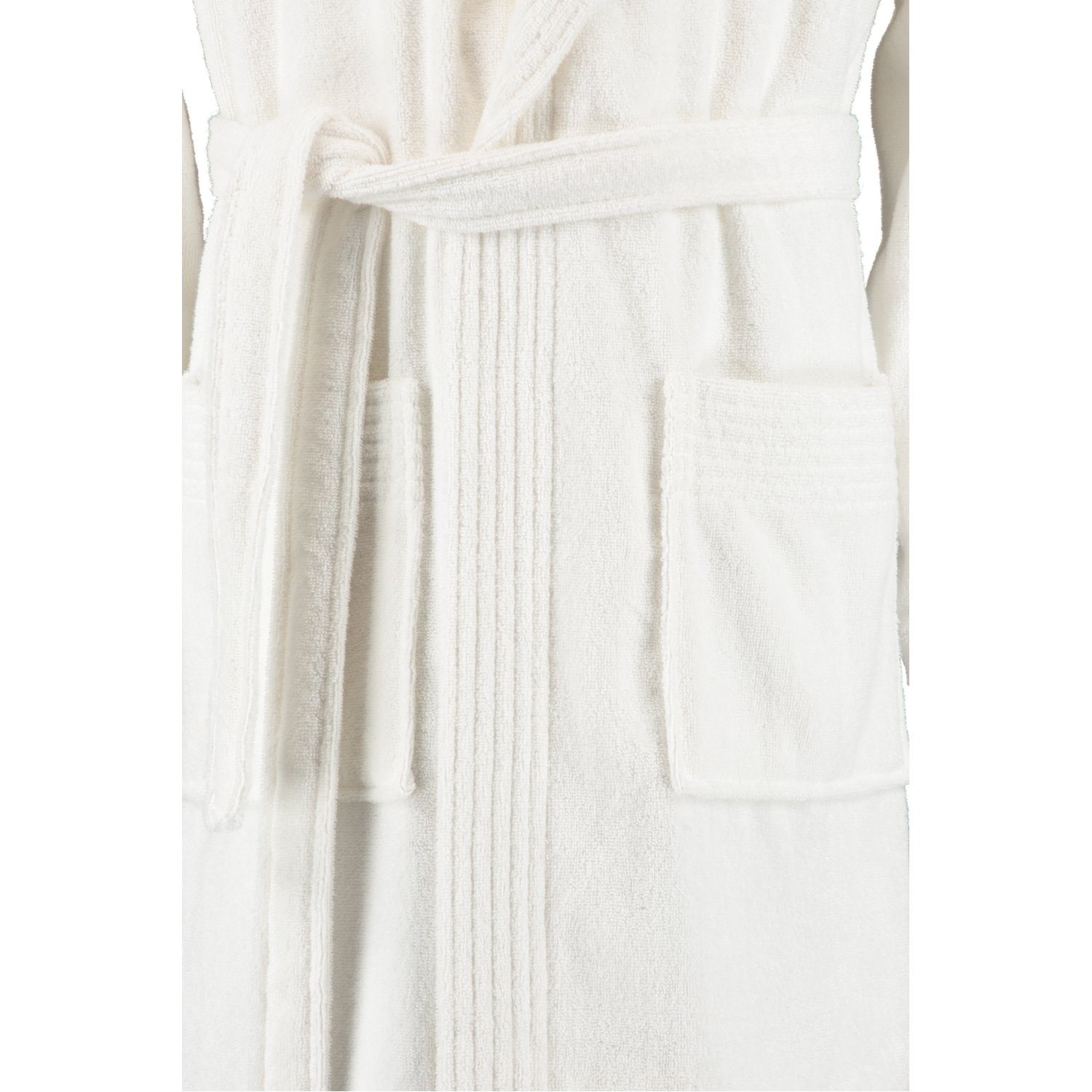 Vossen Unisex-Bademantel Vegan Life Kapuze Velours, Kapuze, 100% Baumwolle, 100% VEGAN