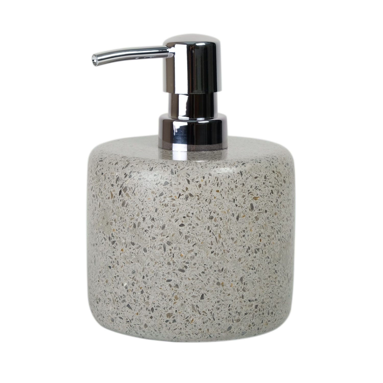 wohnfreuden Seifenspender Terrazzo Seifenspender grau, 47758