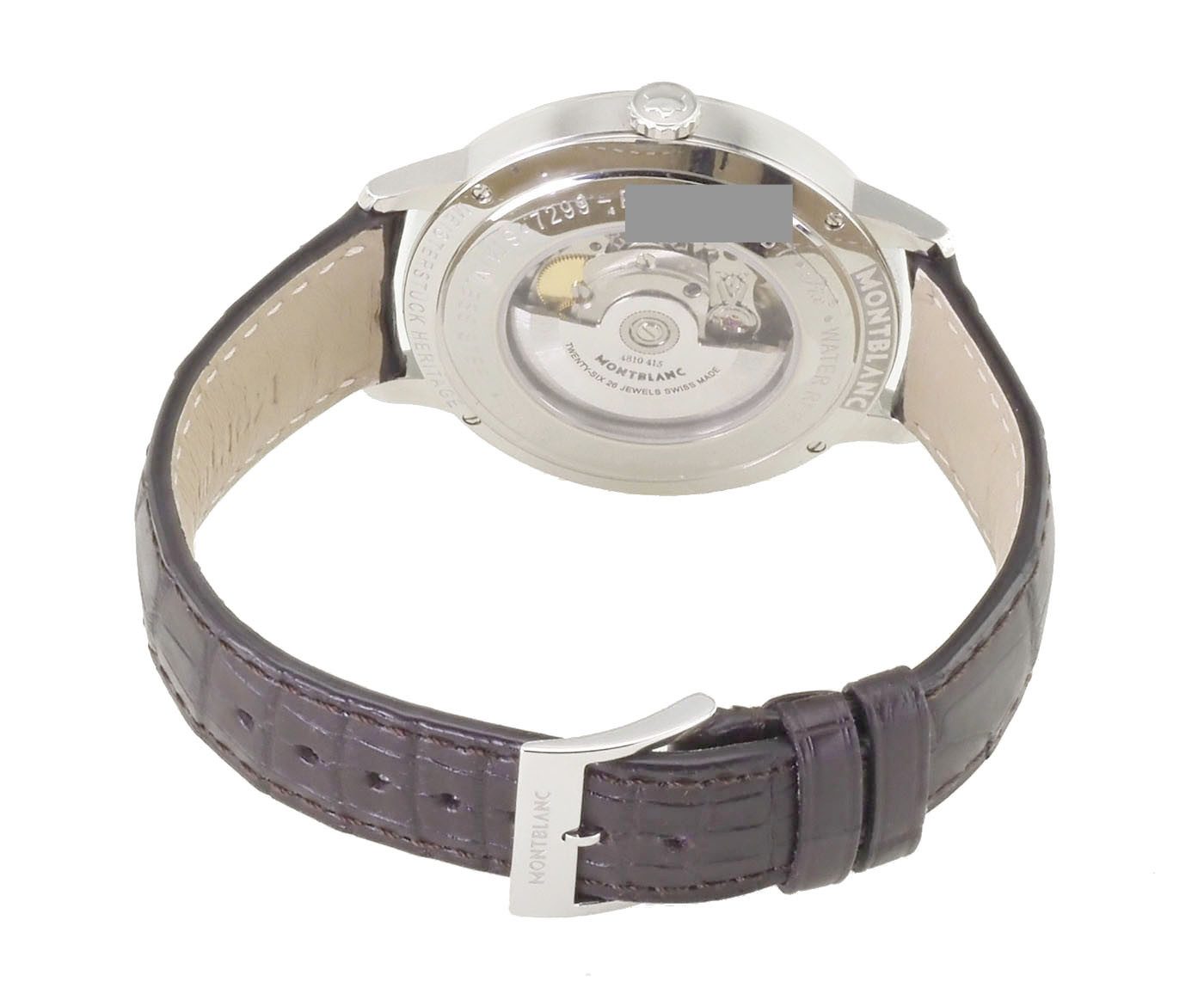 MONTBLANC Automatikuhr Swiss Made 110695 / 7299 Herren Uhr Heritage 41 mm Ø Neu OVP Heritage, schweizer Automatik-Kaliber