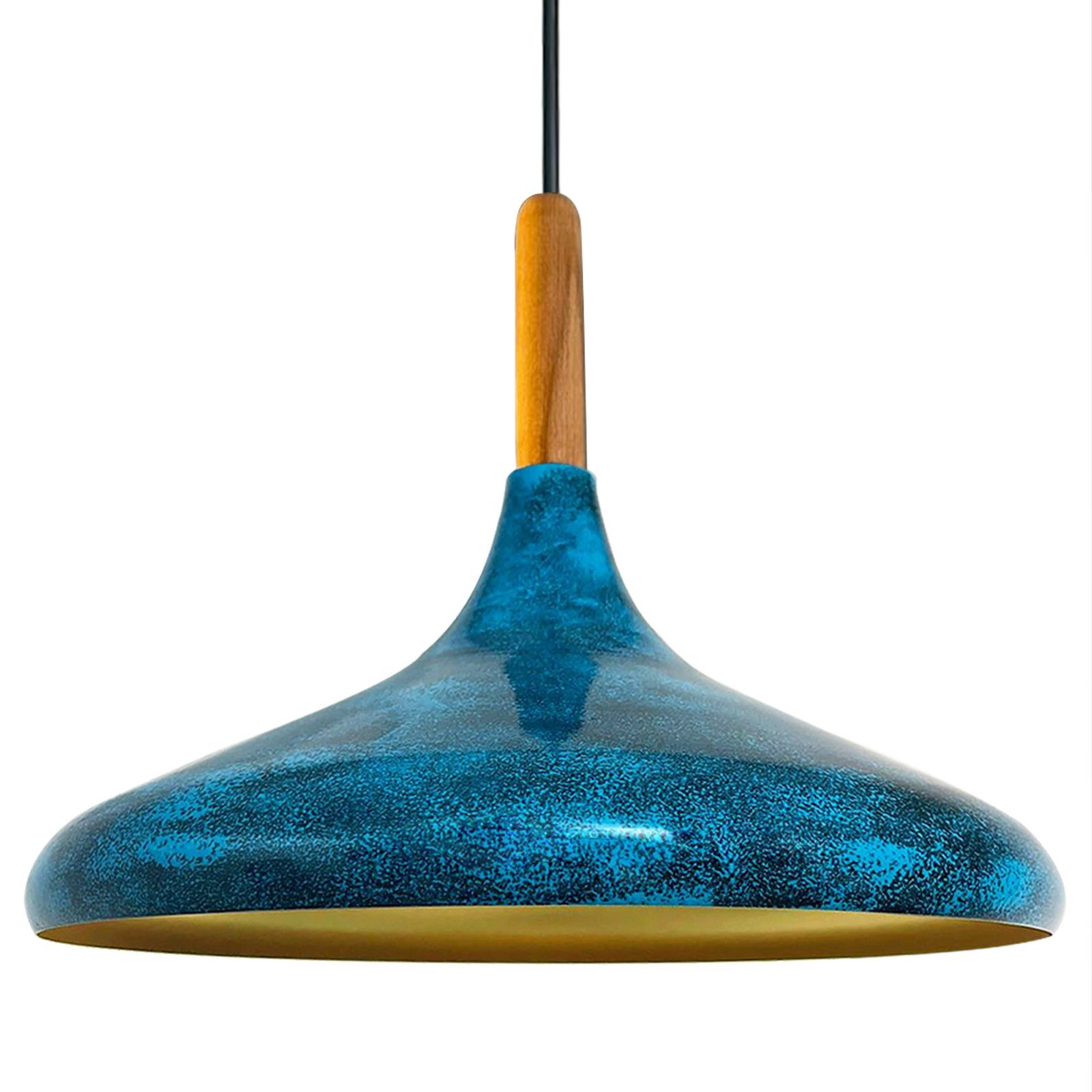 Ozean und E27 cm, Lampe, Holz Moderne Küche ohne aus Leuchtmittel Hängelampe Pendelleuchte Champion 35 Metall Bamyum