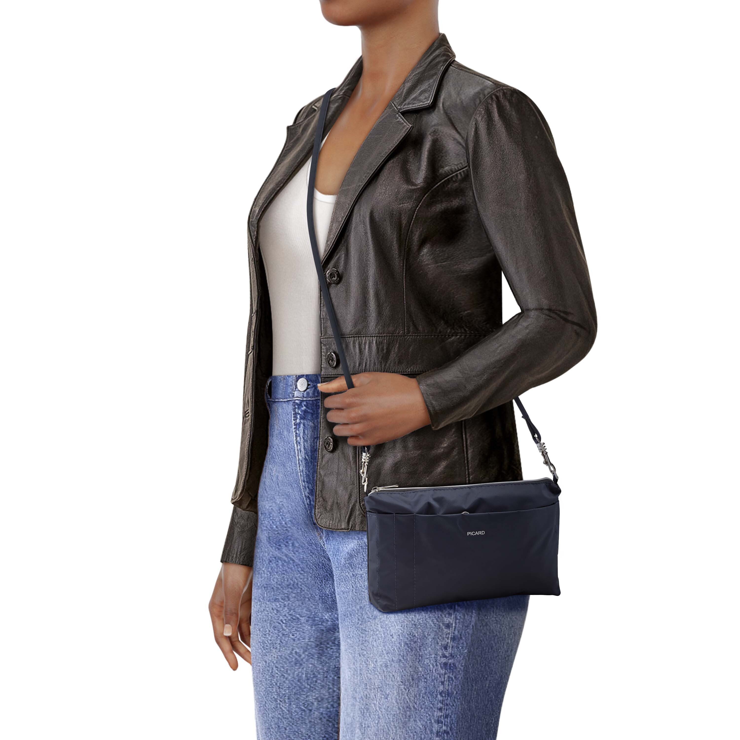 Picard Schultertasche PICARD Taschen-Organizer Switchbag aus Nylon