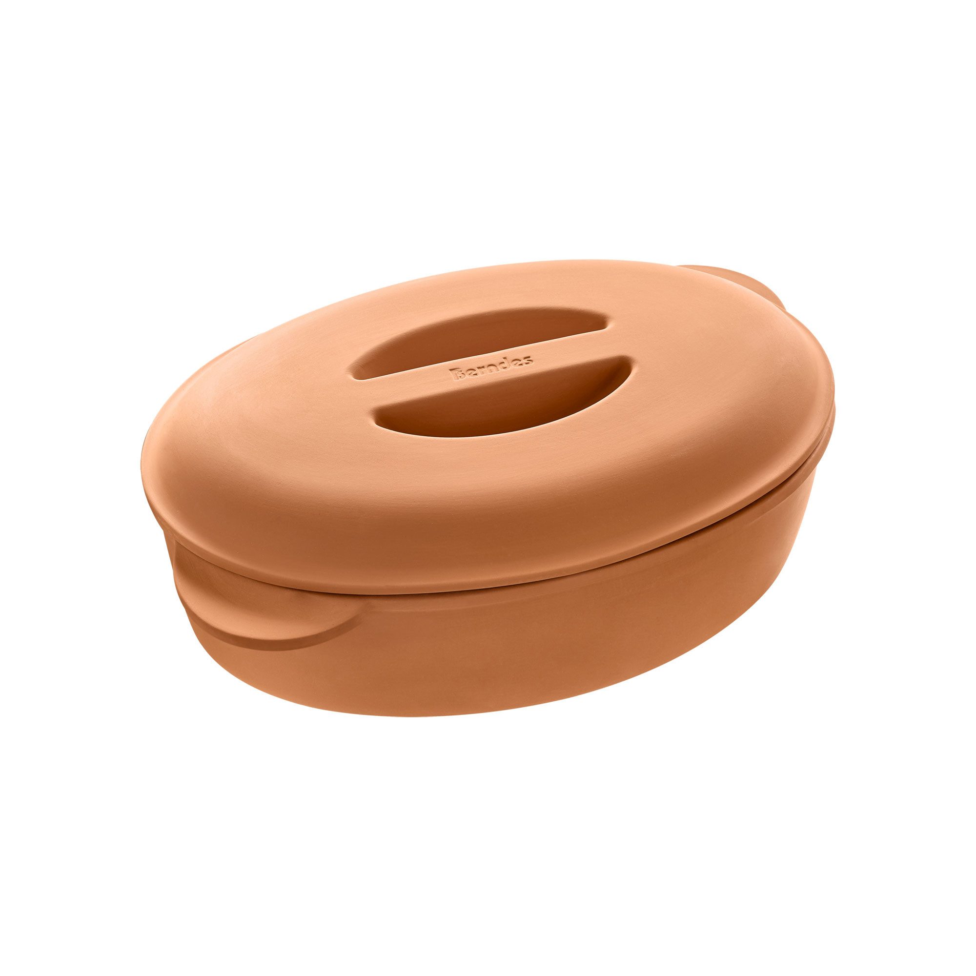 Berndes Bräter 33x22 cm, oval, Terracotta - b.terra, 4 Liter, Terracotta
