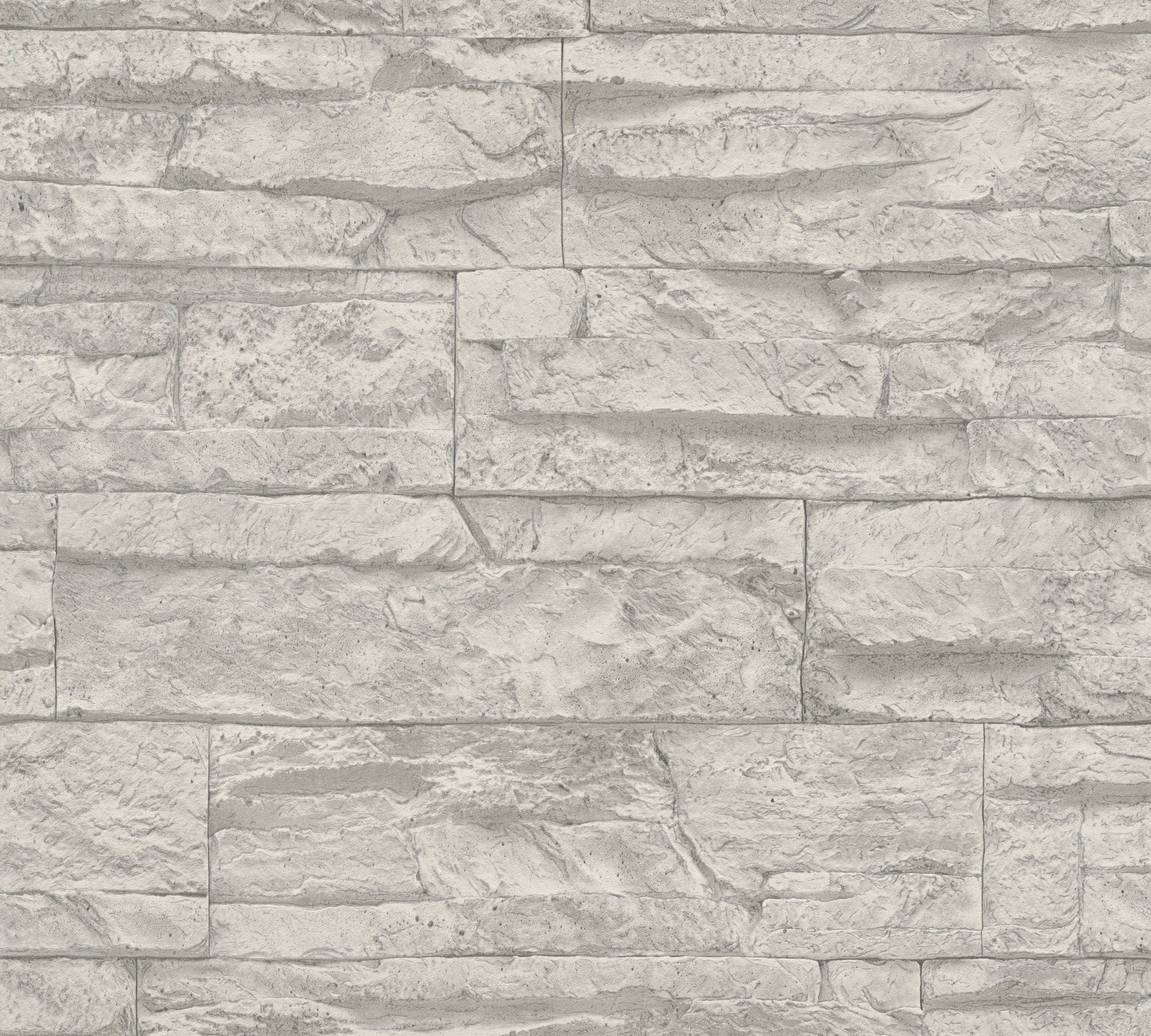 Vinyltapete kieselgrau Edition, Steinoptik, Tapete Stein A.S. 2nd of Modern living Création Stone Best Wood`n walls