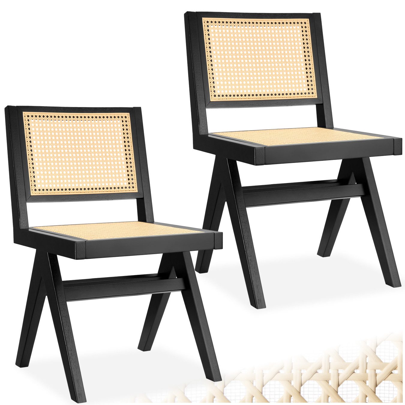 tectake Esszimmerstuhl Holzstuhl (Set., 2 St), günstig online kaufen