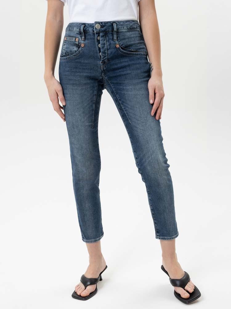 Herrlicher Relax-fit-Jeans 5318-D9648 Shyra cropped Jogg günstig online kaufen