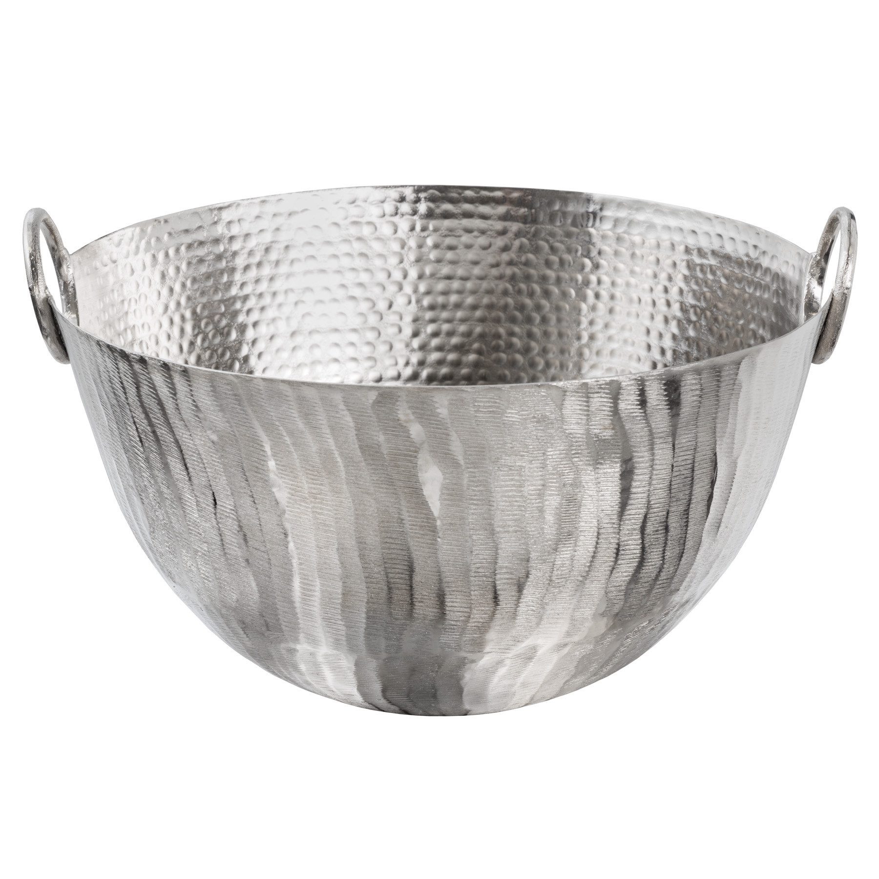 riess-ambiente Dekoschale ORIENT 40cm silber (Einzelartikel, günstig online kaufen
