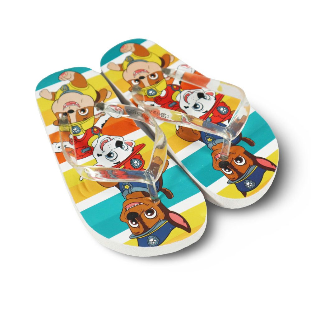 PAW PATROL Paw Patrol Chase Kinder Flip Flops Sandalen Zehentrenner Gr. 25 bis 34