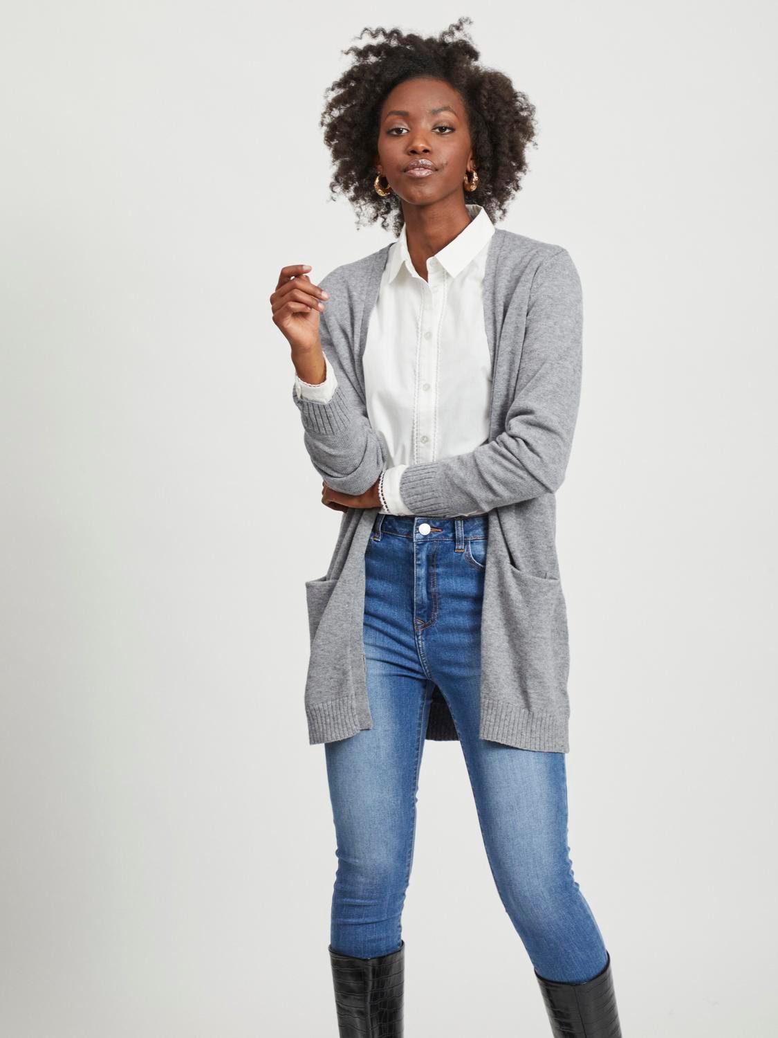 Vila Strickjacke VIRIL OPEN L/S KNIT günstig online kaufen