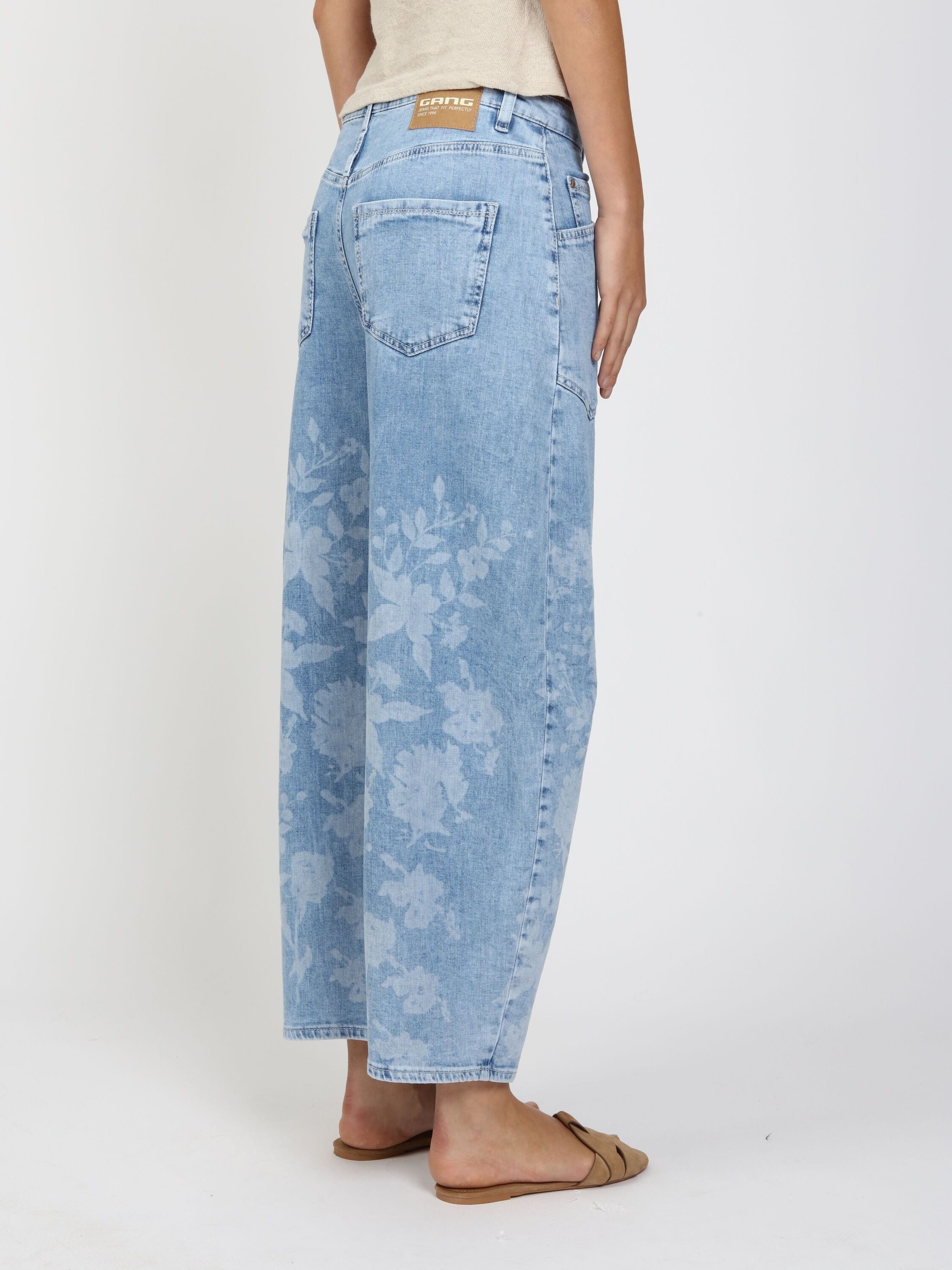 GANG 7/8-Jeans 94ODINA mit Reißverschluss und Knopf