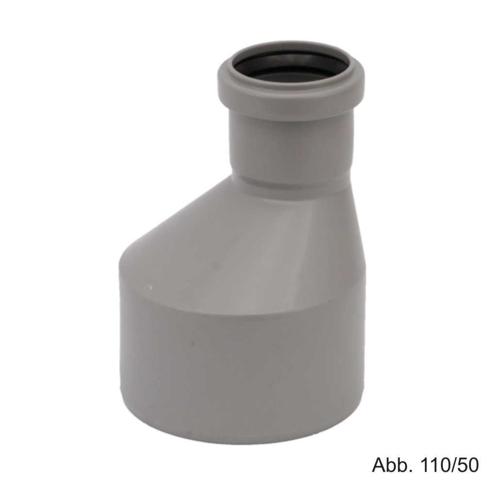 Ostendorf Kunststoffe Wasserrohr HT-Übergangsrohr, DN 110-75