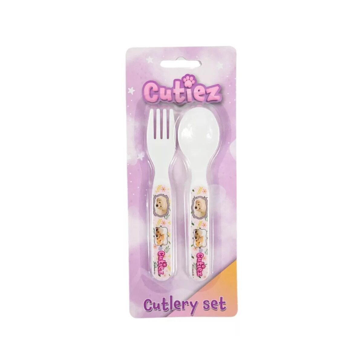 Disney Kinderbesteck Tiere Cutiez Besteckset - 2-teilig (2-tlg)