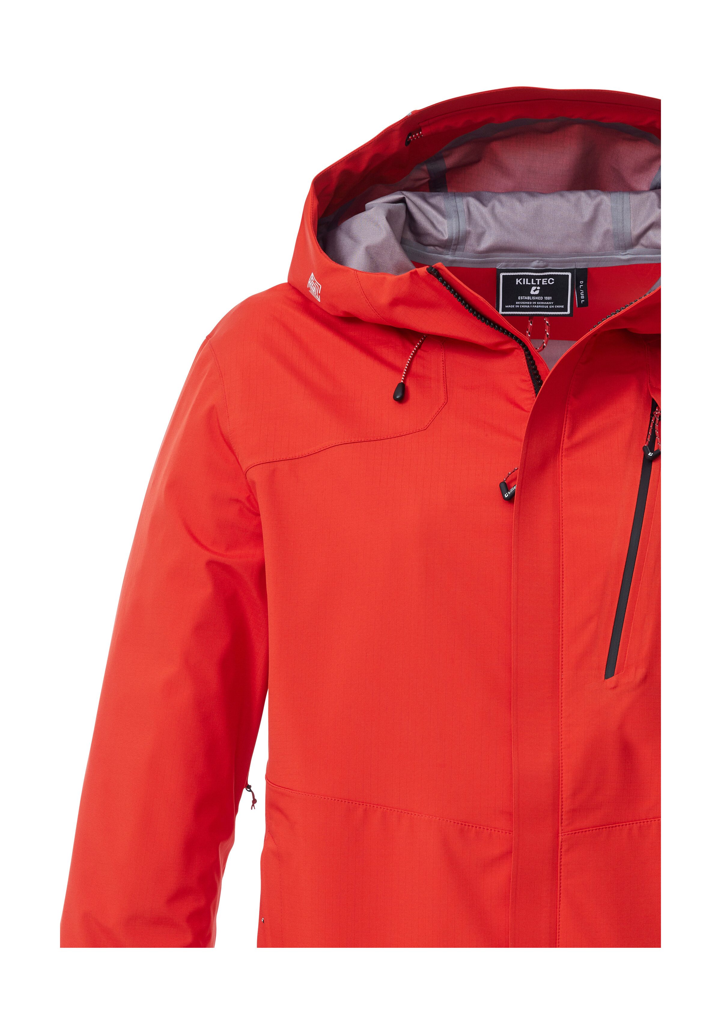 Killtec Funktionsjacke KOS 27 MN JCKT Leichte, wasserdichte, atmungsaktive 3-Lagen Funktionsjacke