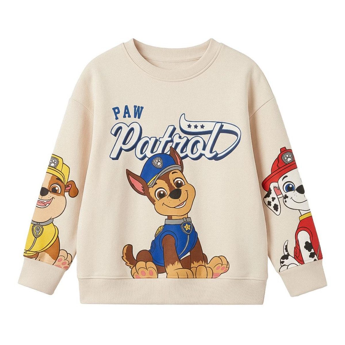 PAW PATROL Sweatshirt Kinder Pullover für Alltag Kindergarten Freizeit und Geschenkidee (Packung)