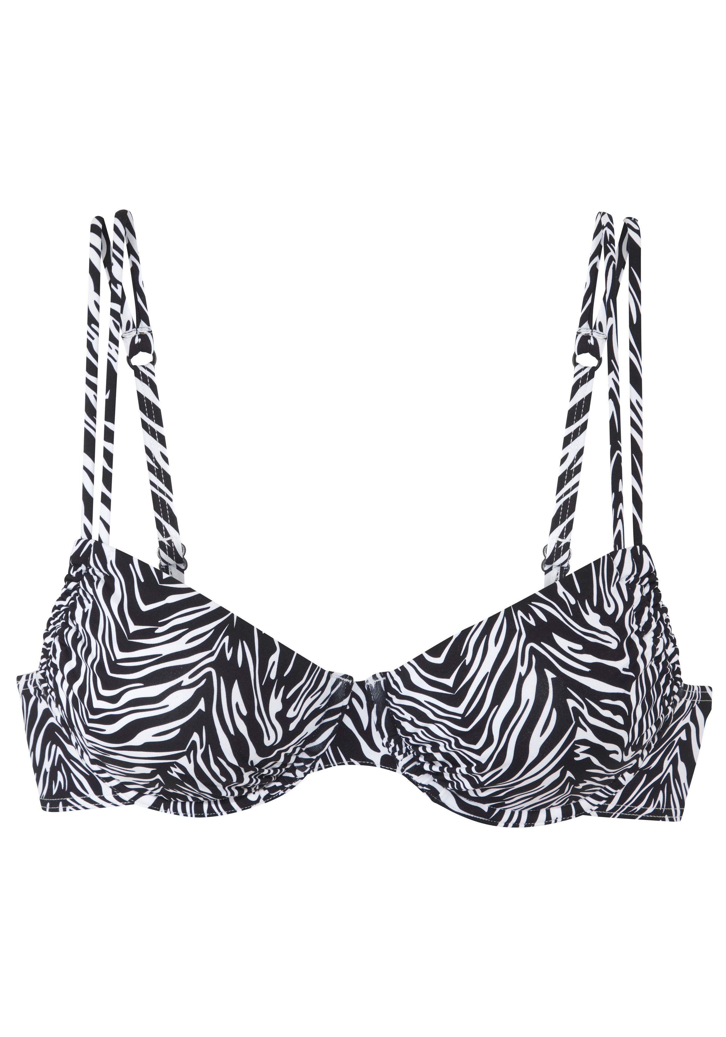 s.Oliver Bügel-Bikini-Top Kanto, im Animal-Design günstig online kaufen