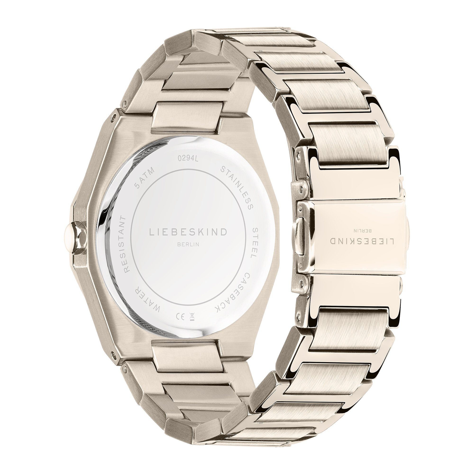 Liebeskind Berlin Quarzuhr The Classic Must-Have Edelstahl – Bild 4 von 5