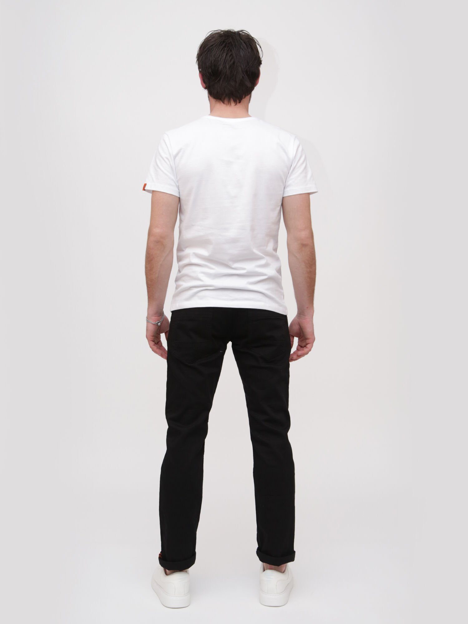 of Wash im Relax-fit-Jeans Miracle Denim Black 5-Pocket-Style Thomas