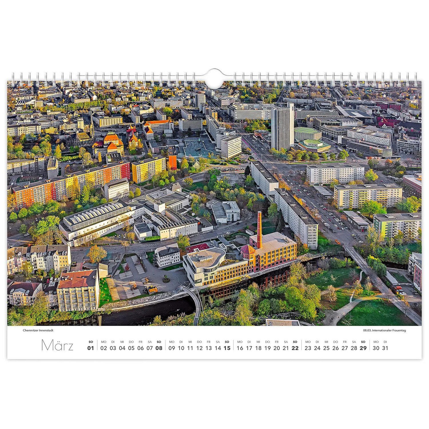 Schubert Wandkalender Kalender Chemnitz 2026