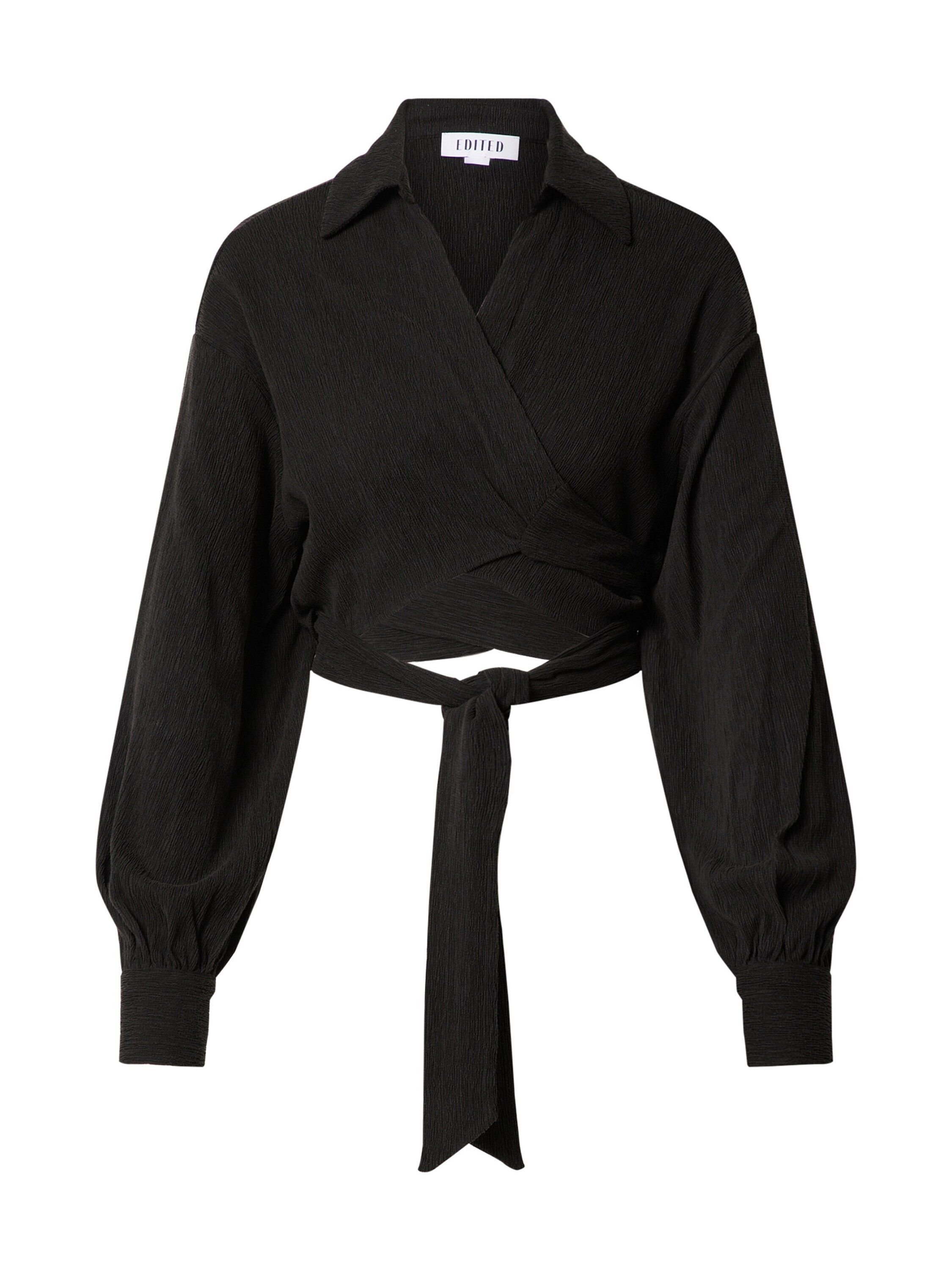 EDITED Langarmbluse Levke (1-tlg) Wickel-Design
