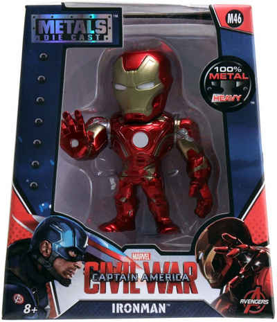 JADA Sammelfigur Sammelfigur MetalFigs Marvel Iron-Man 4 Zoll 10 cm 253221010