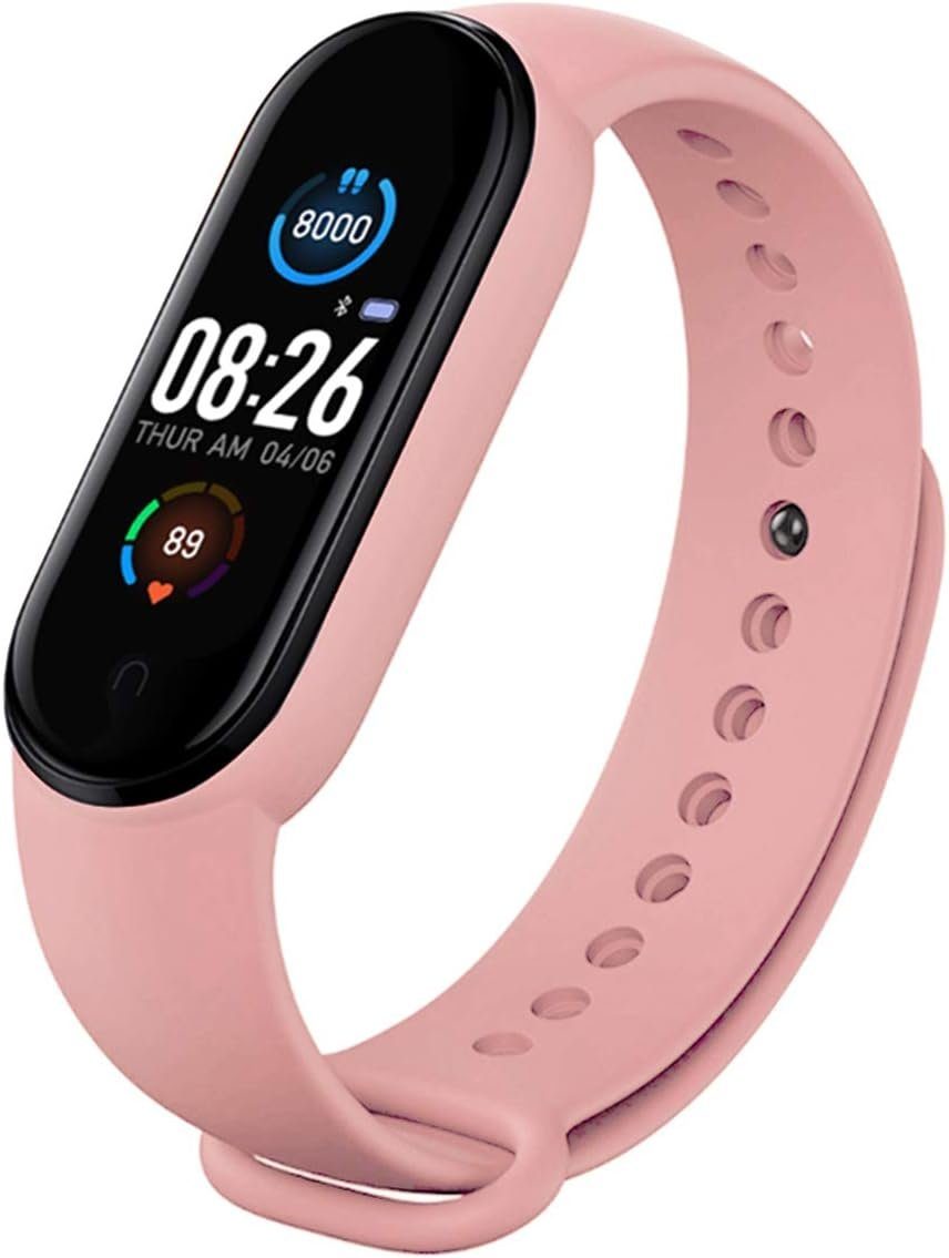 Queen.Y Smartwatch (0,96 Zoll, Android, iOS), Uhr Wasserdichte Sportuhr Armband Fitness Armband Herzfrequenzmesser