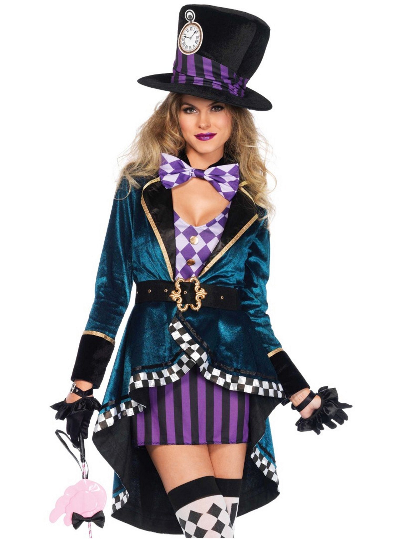 Leg Avenue Kostüm Hutmacherin - Karneval Faschingskostüm Damen, Die Hutmacherin hat sich schick gemacht!