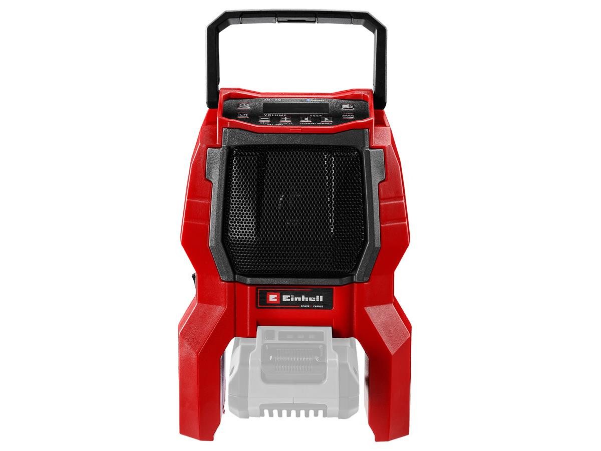 Einhell TC-RA 18 Li BT - Solo Baustellenradio (AM und FM-Empfang, ohne Akku und Ladegerät)