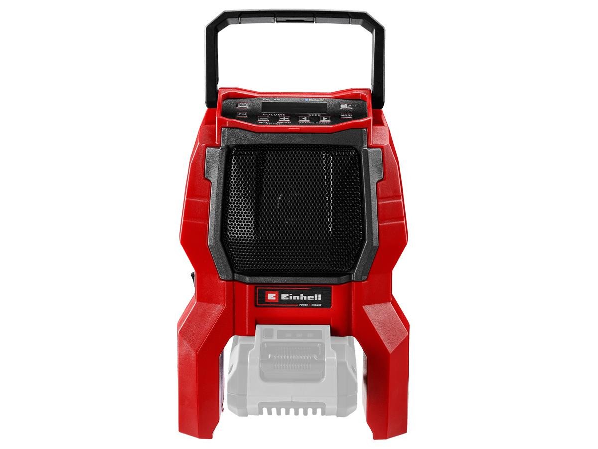 Einhell TC-RA 18 Li BT - Solo Baustellenradio (AM und FM-Empfang, ohne Akku und Ladegerät)