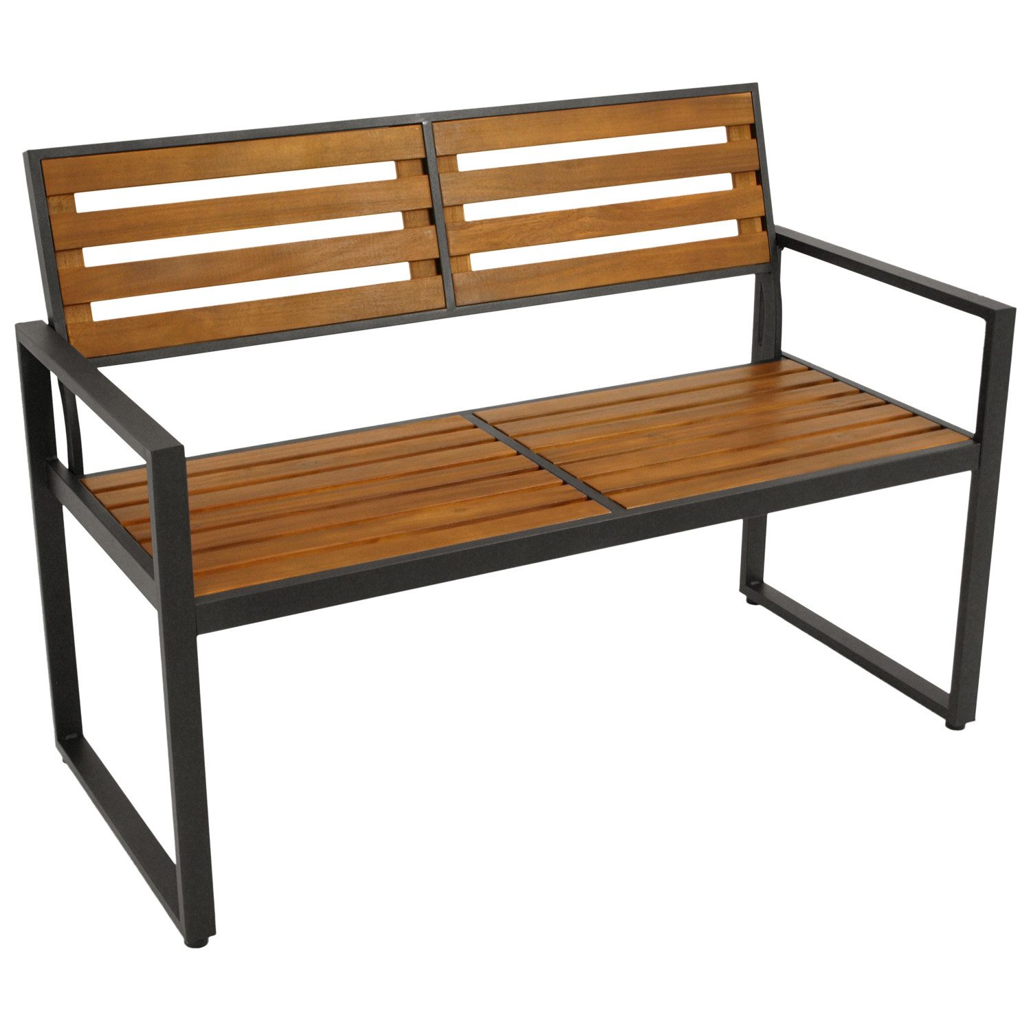DEGAMO Gartenbank RAGUSA 2-sitzer, Metall anthrazit günstig online kaufen