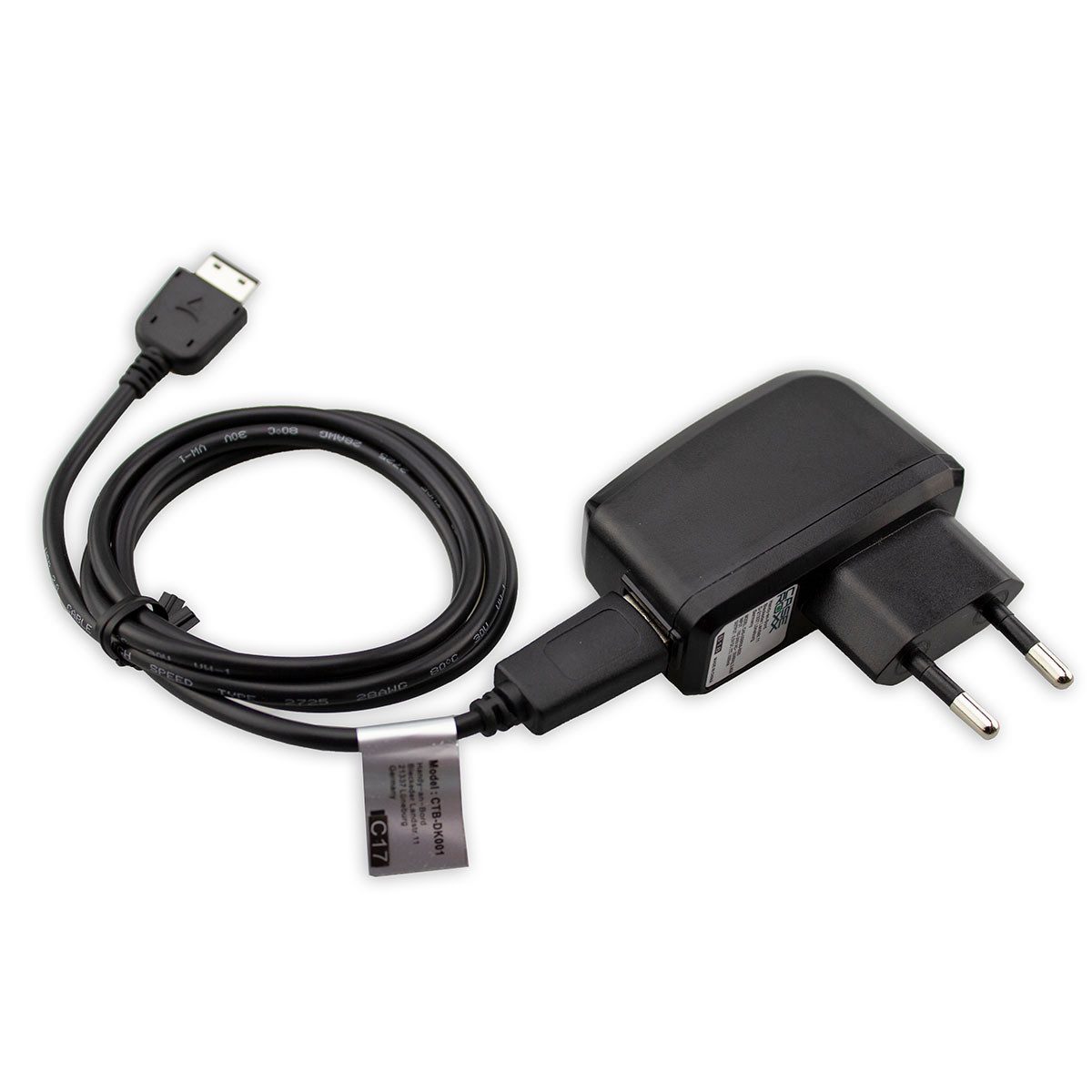 caseroxx caseroxx Ladekabel-Set für Samsung E1150 E1150i Smartphone-Ladegerät (1.0 mA, Einzelartikel, 1-tlg., Ladegerät, Ladegeärt für Samsung)