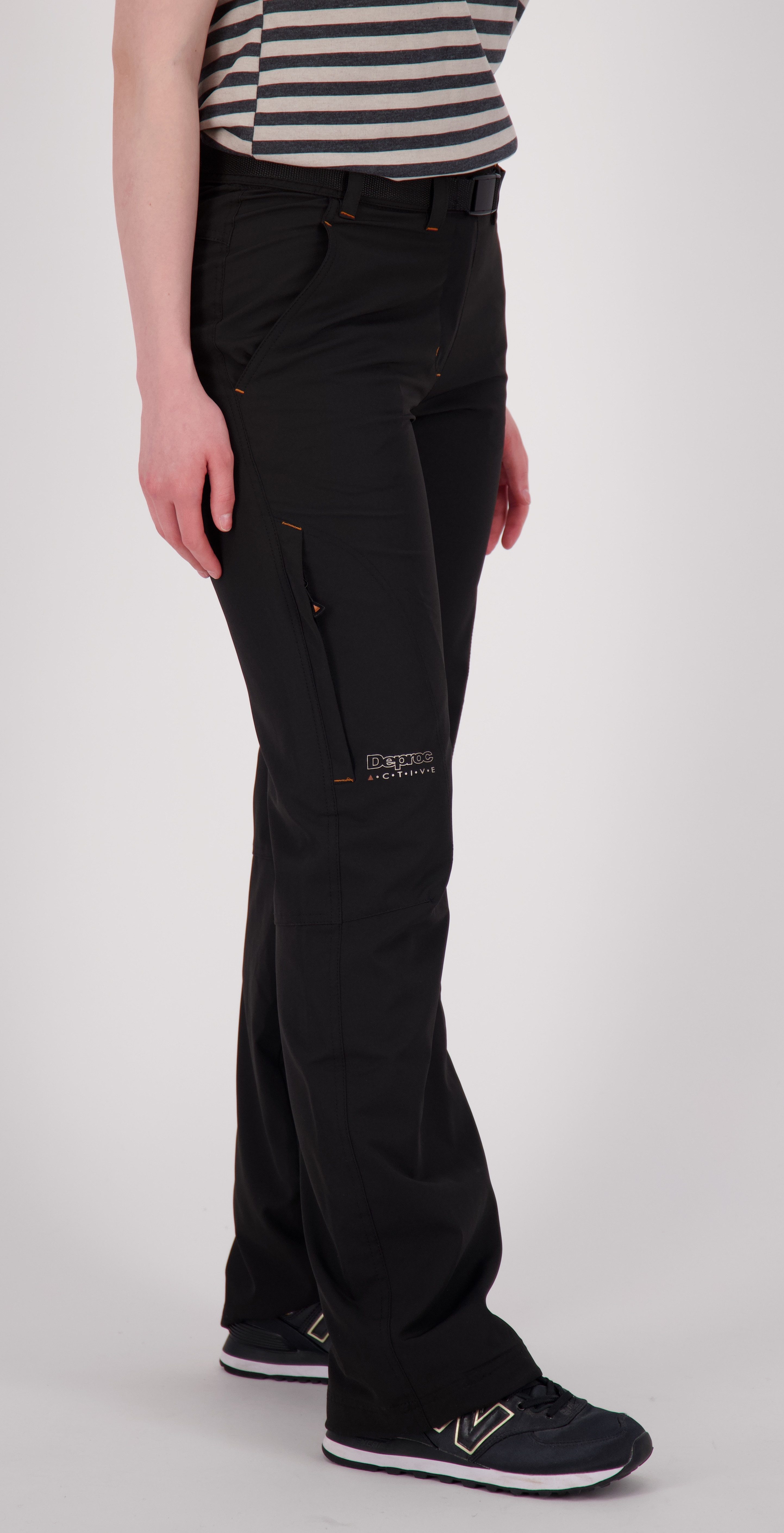 DEPROC Active Schneehose BRANDON WOMEN OS Thermohose Schneehose Langlaufhose auch in Großen Größen erhältlich. mit elastischem Bund