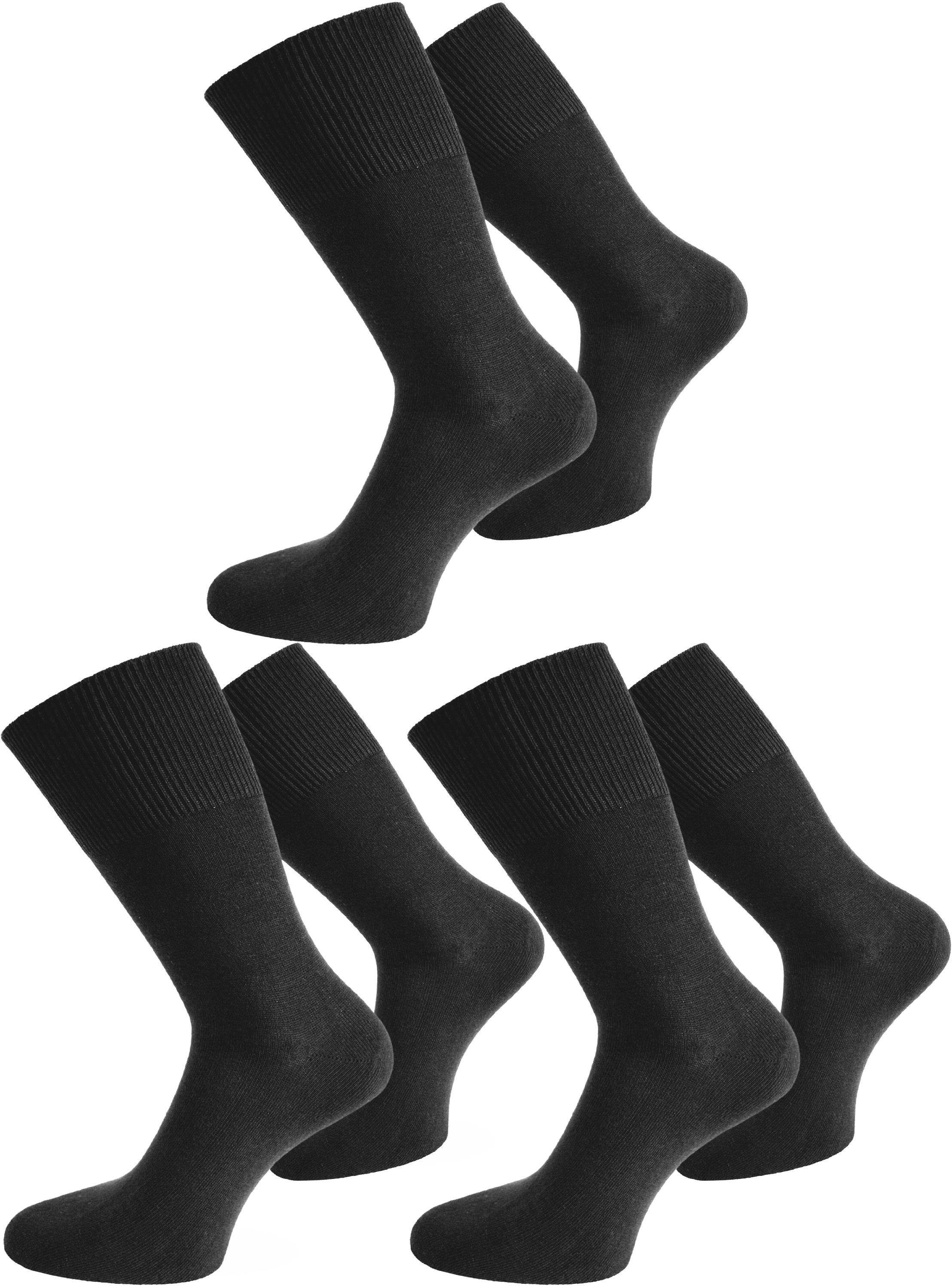 Modalfaser Basicsocken Paar natürlicher natürlicher mit normani mit 6 Paar) 6 Socken (6er-Set, Modalfaser