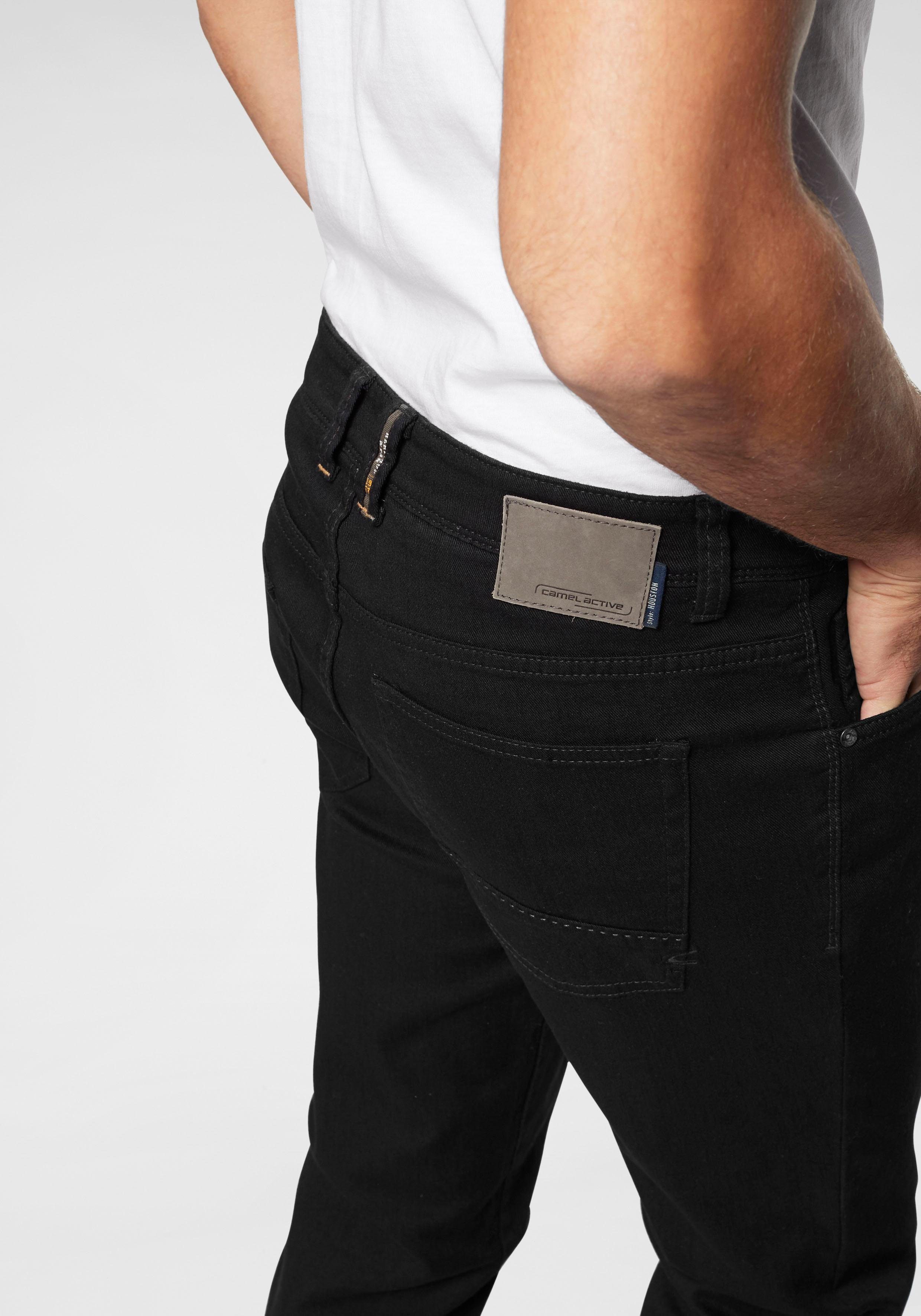 camel active Regular-fit-Jeans HOUSTON im klassischen 5-Pocket-Stil