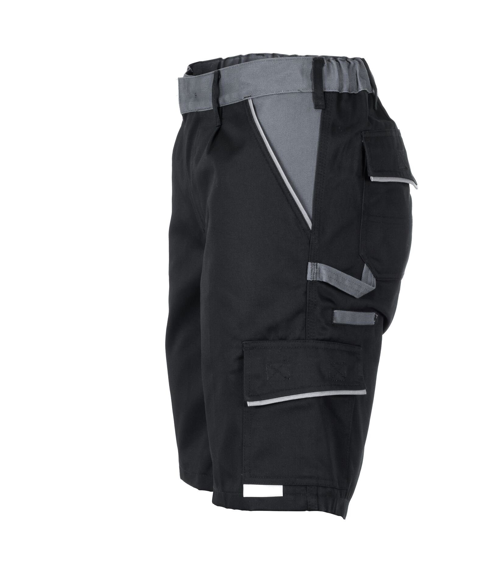 Planam Shorts Shorts Highline schwarz/schiefer/zink Größe XXL (1-tlg)