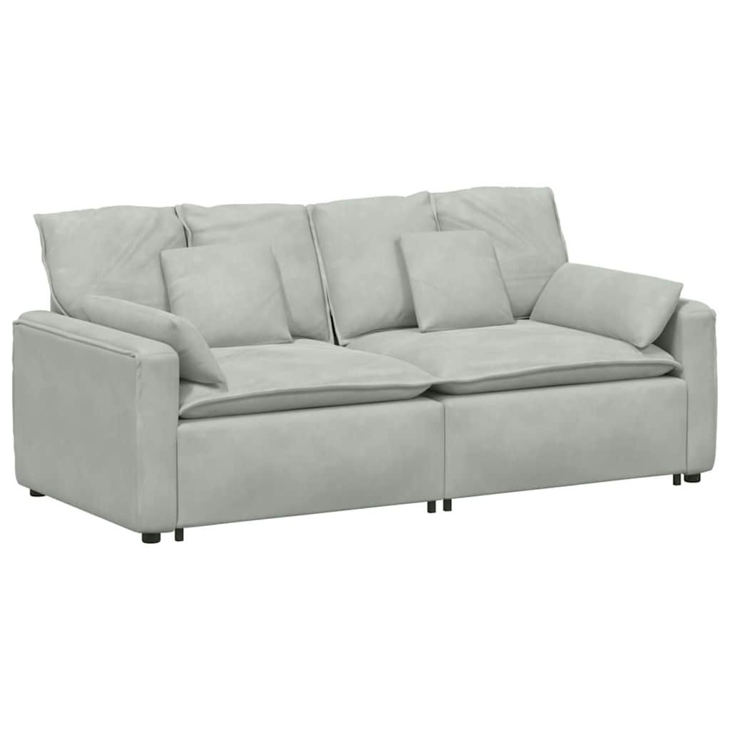 vidaXL Sofaelement Modulares Sofa mit Kissen günstig online kaufen