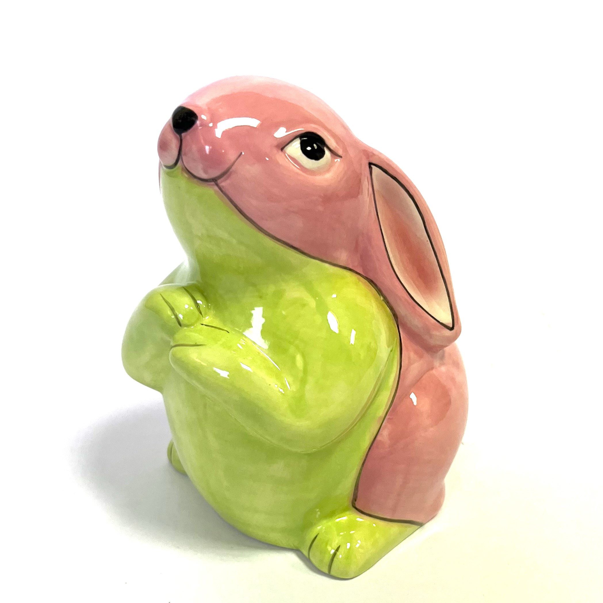 Fa. Pijls en Zonen Spardose Spardose Hase Ostern Kinder Keramik 15 cm, Hasenmotiv
