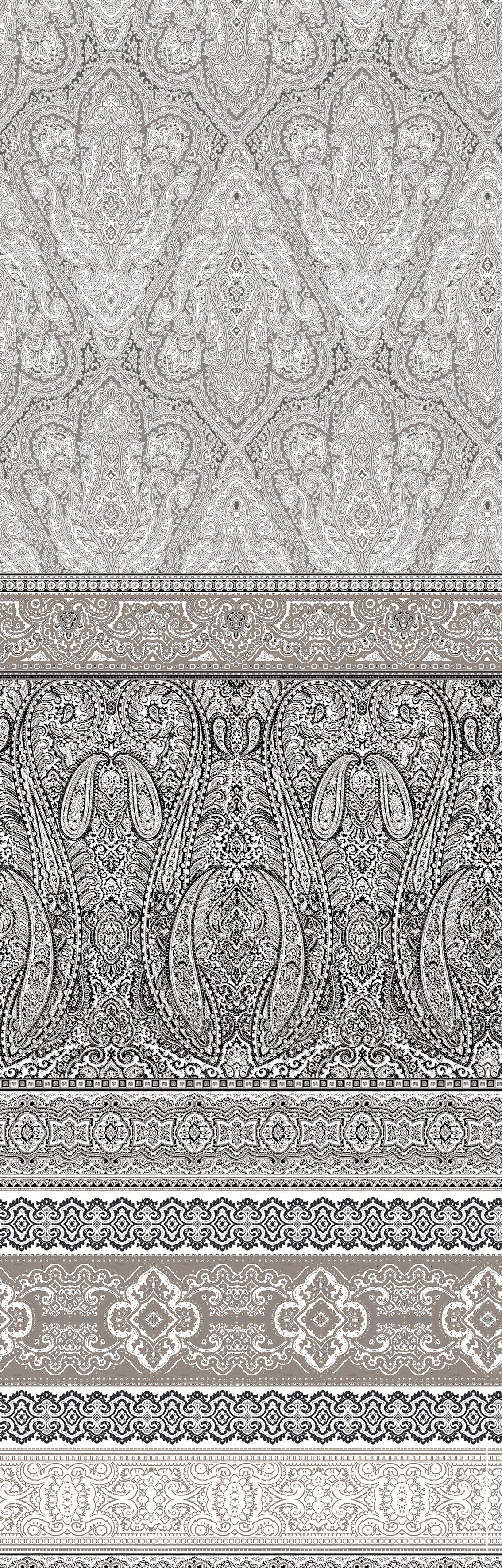 Plaid Plaid, fleuresse, Mako Satin, in Gr. 180x270 cm, Plaid