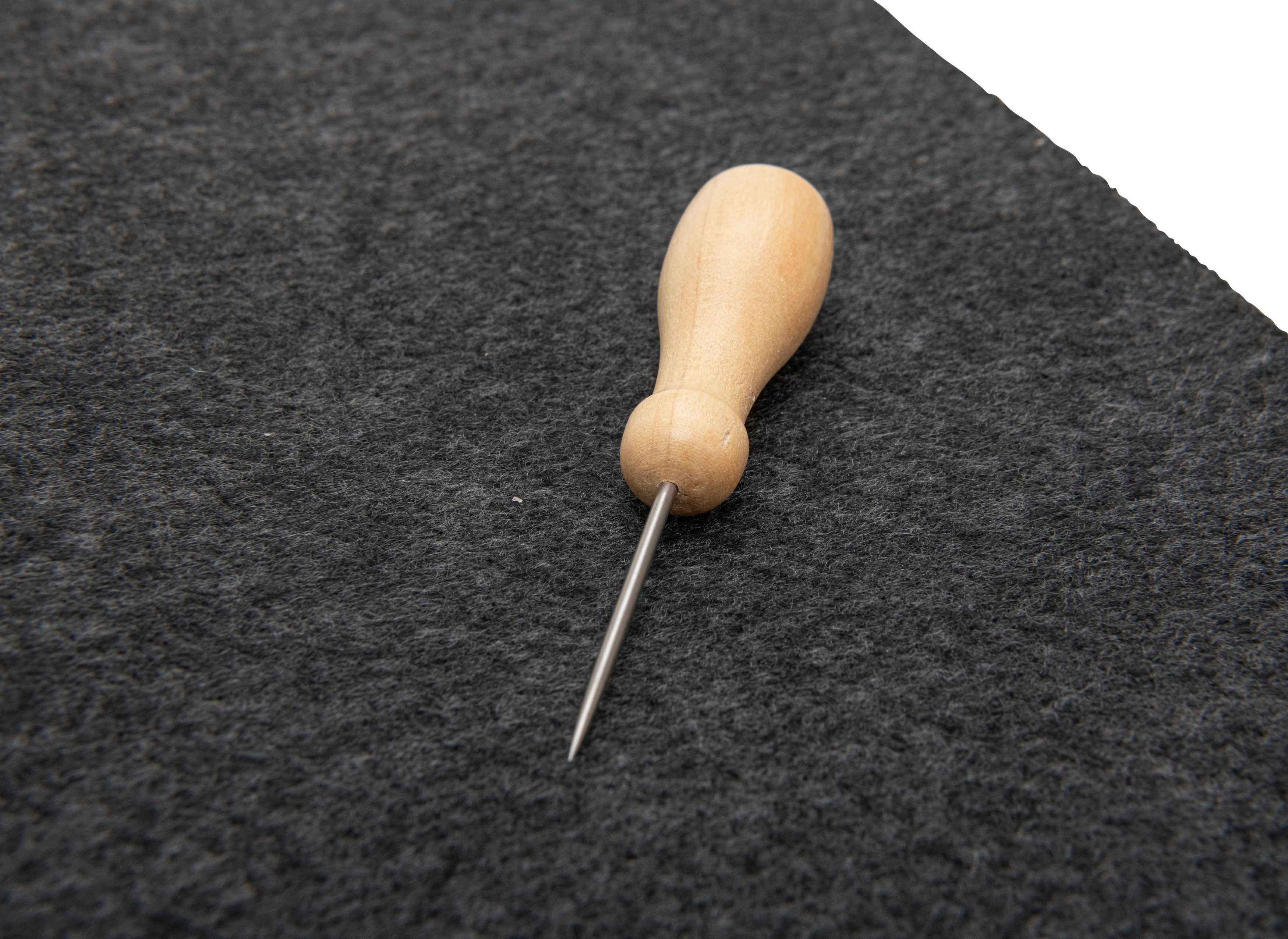 Betzold Kreativset Prickelnadel-Set mit Holzgriff und Filzunterlage