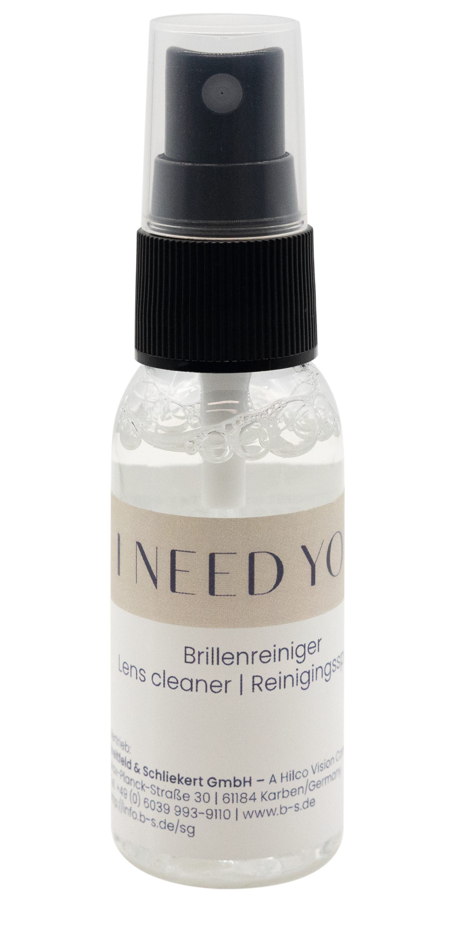 I NEED YOU - HAMBURG READERS INY Reinigungs- u. Pflegespray Sprühreiniger (Brillenreiniger)